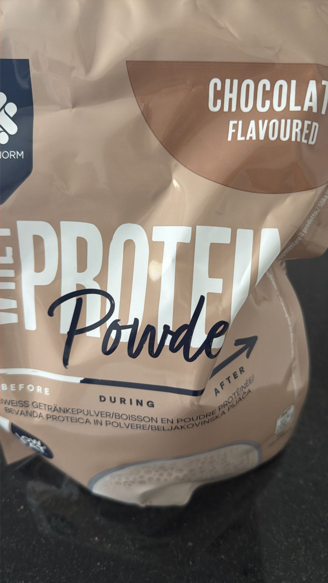 Schoko-Proteinpulver