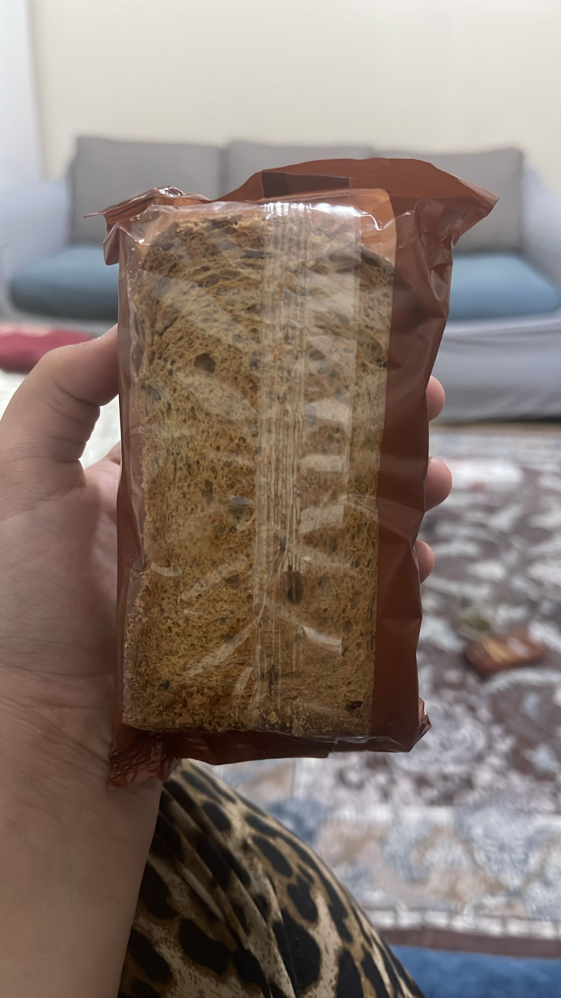 Seeded Bread Slice