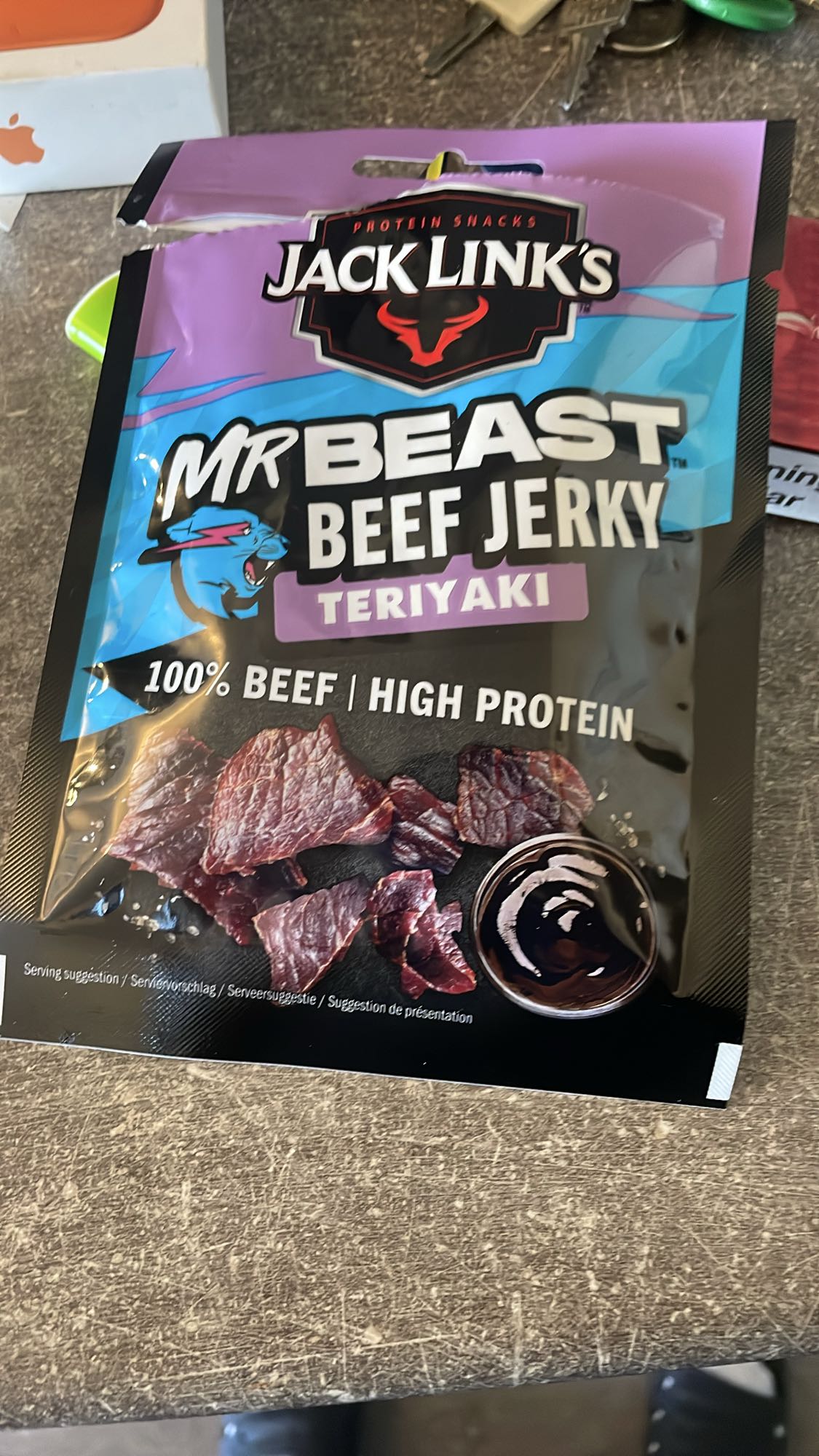Teriyaki biffjerky