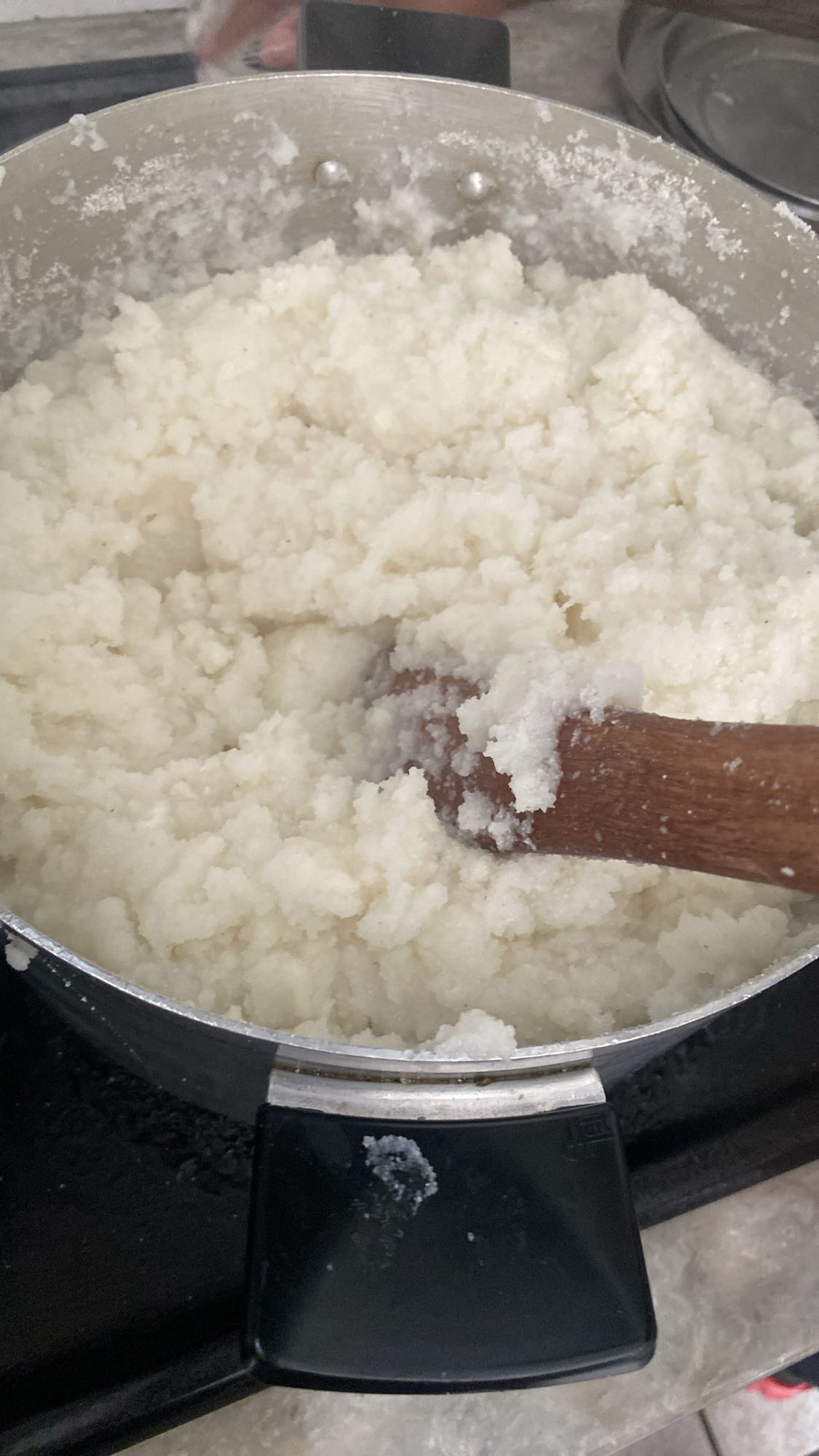 Mashed Cassava