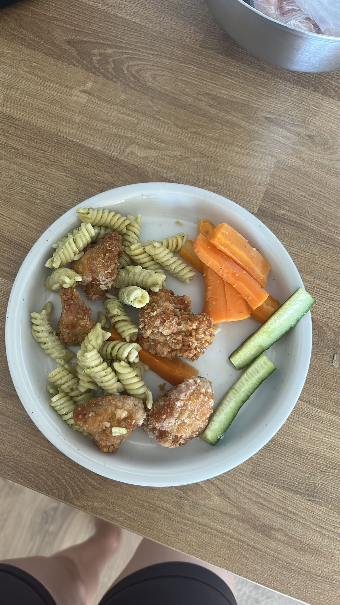 Pasta Chicken Plate