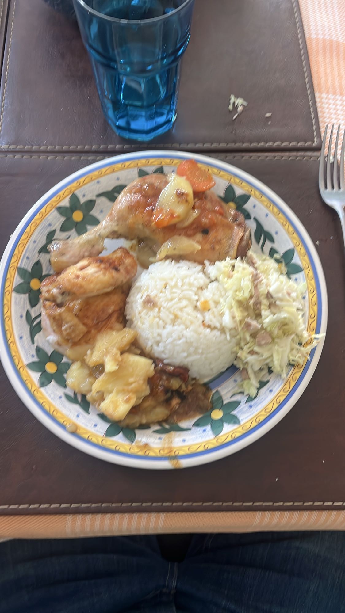 pollo con arroz