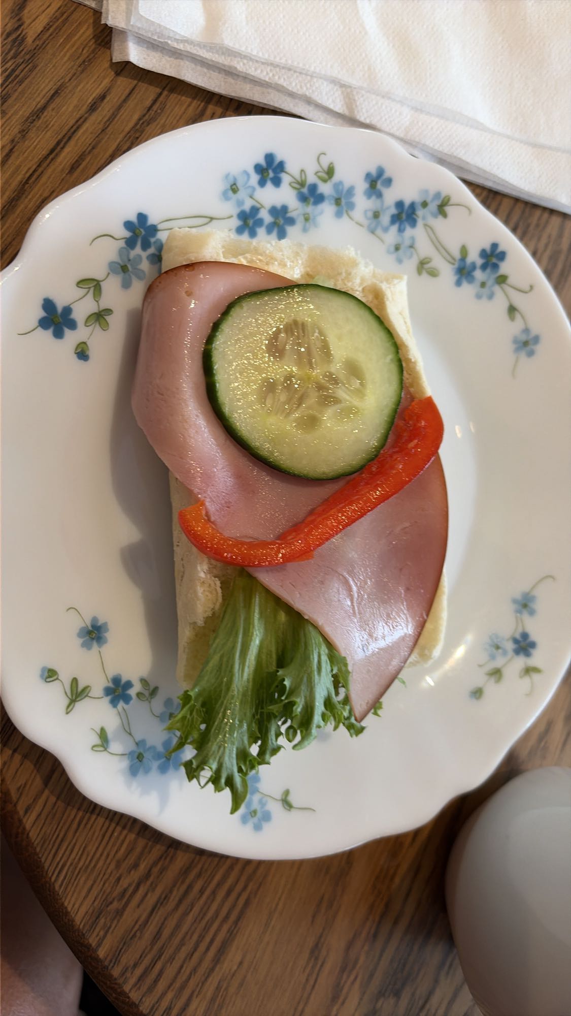 Smörgås med skinka