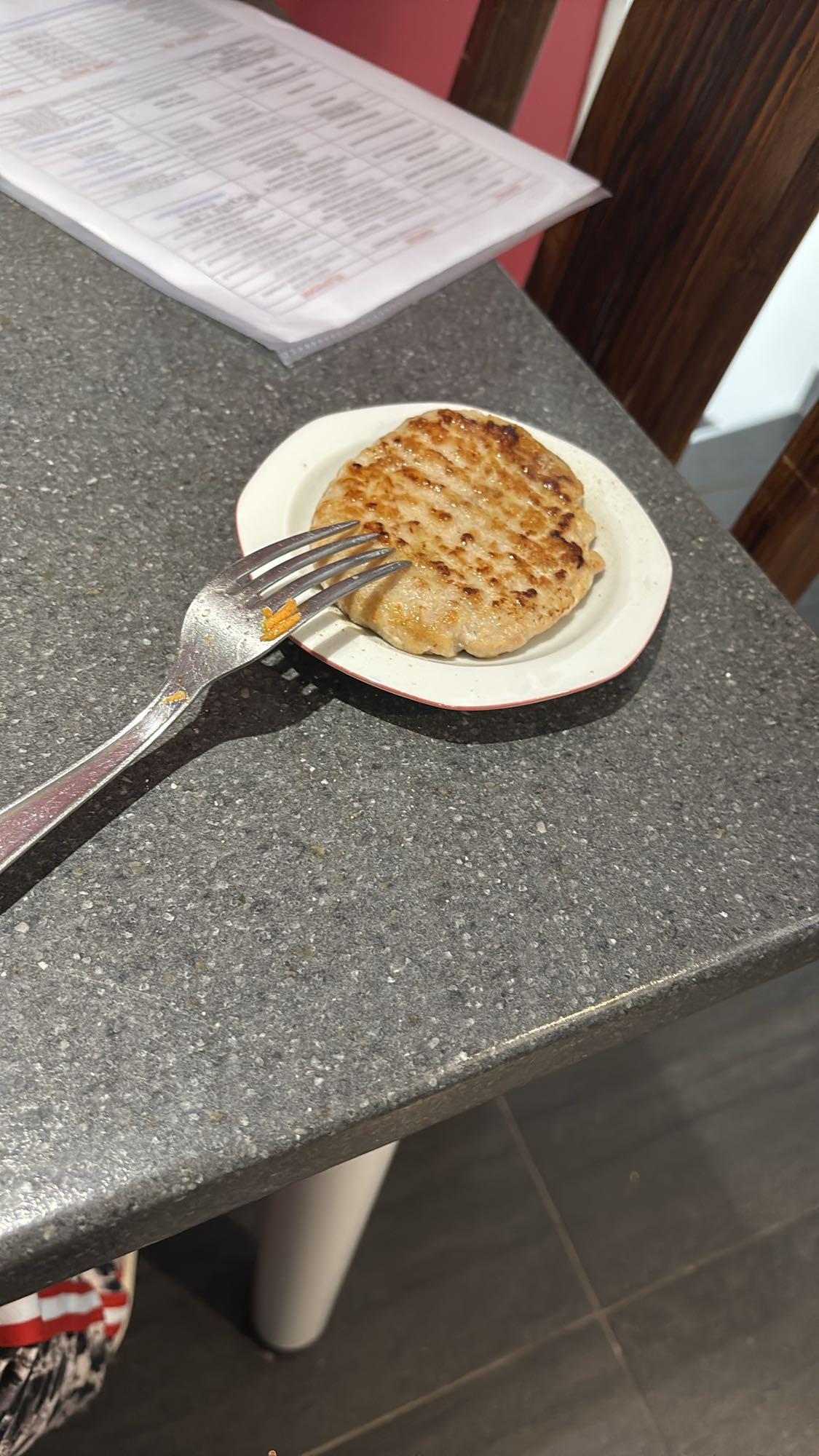 Haché de poulet