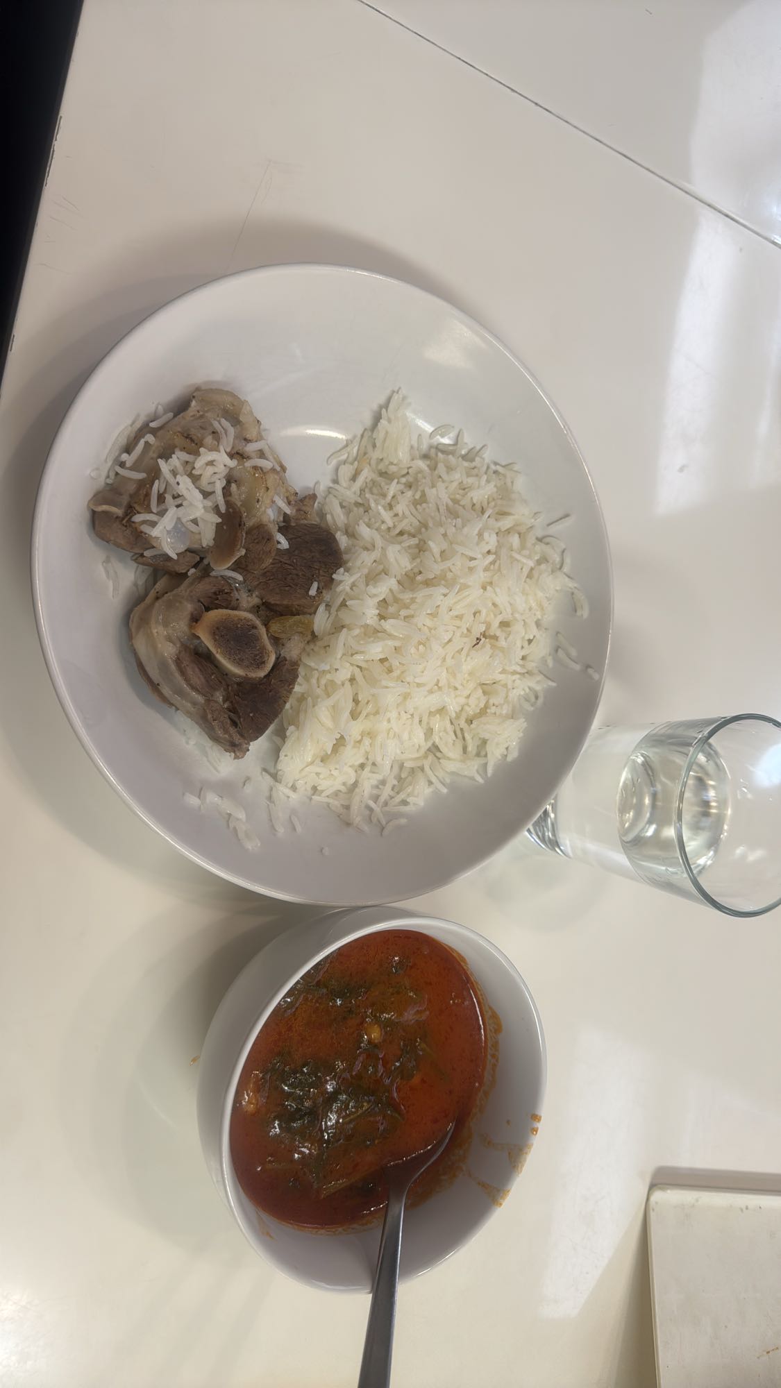 Ris med lamm och gryta