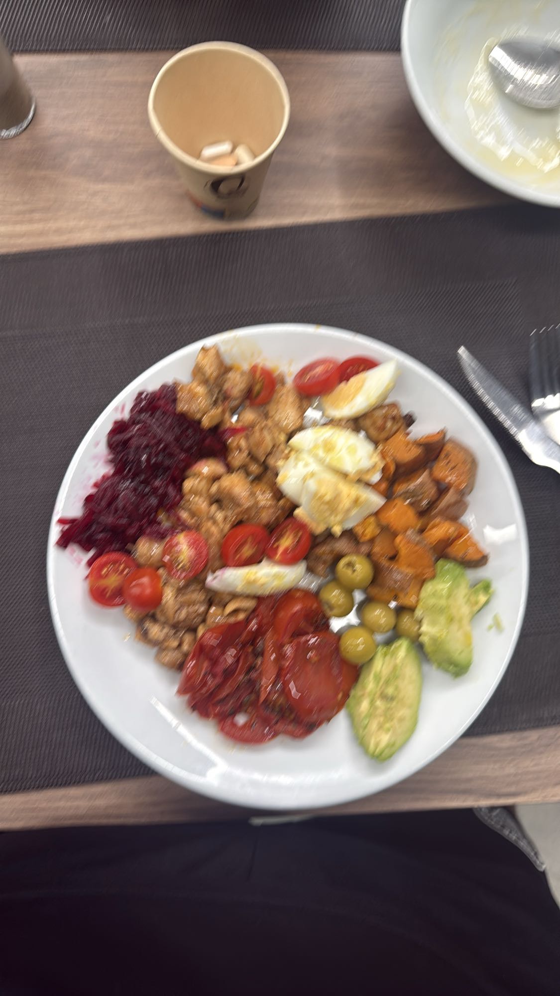 Plato mixto saludable