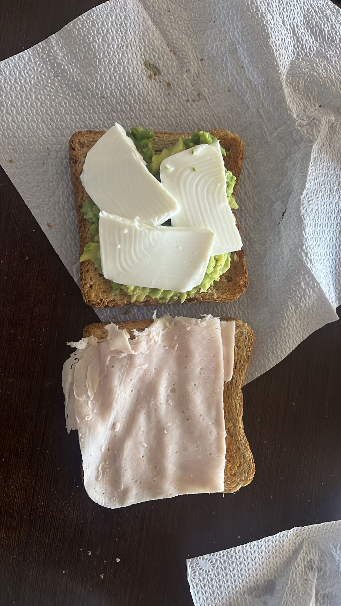 tostadas con aguacate
