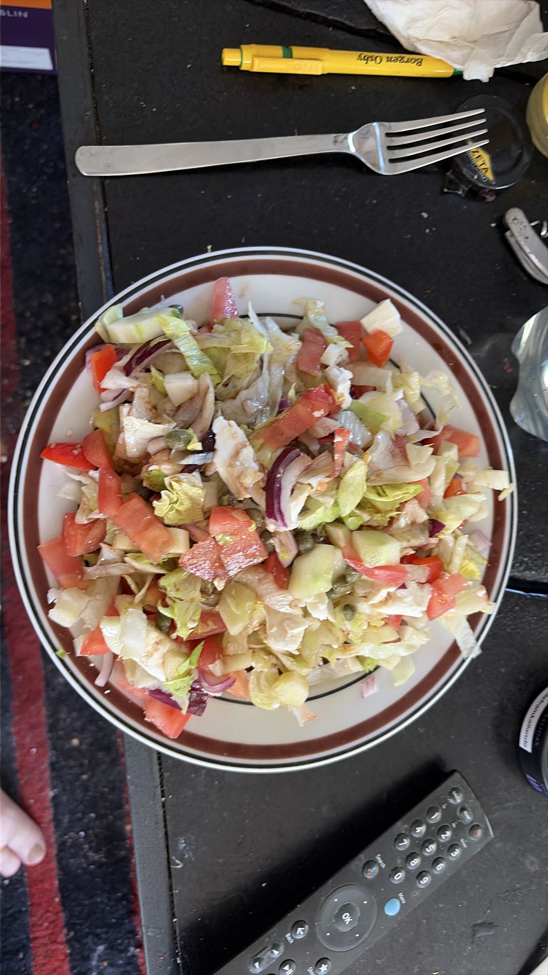 Blandad sallad