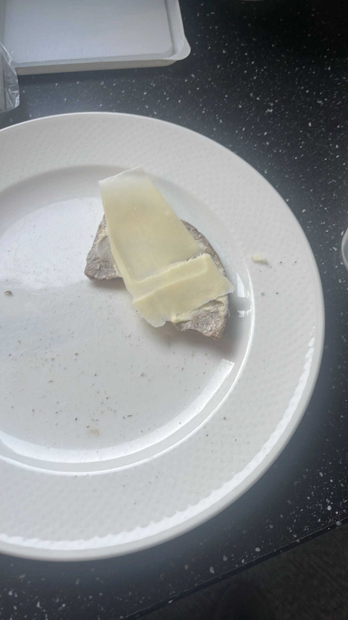 Knäckebröd med ost