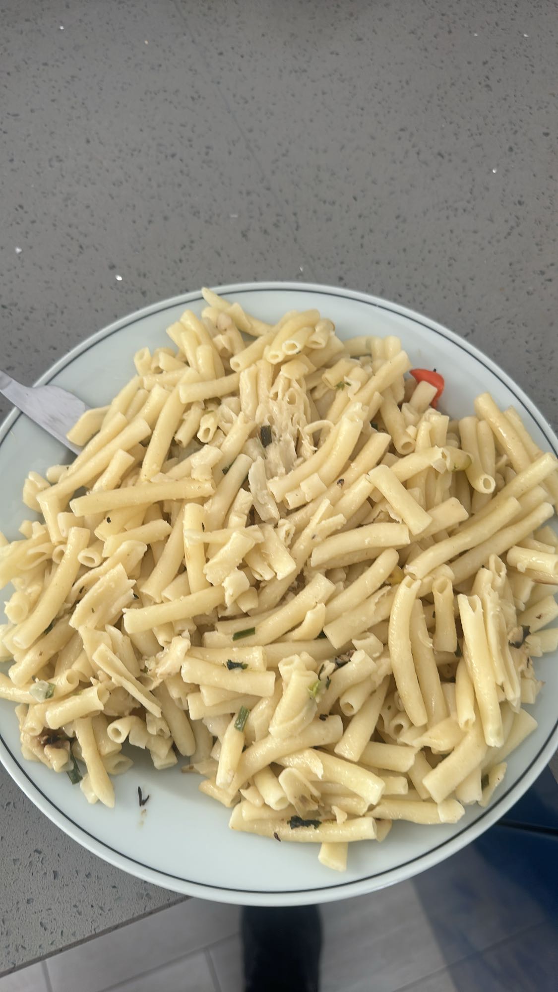 Pâtes au poulet