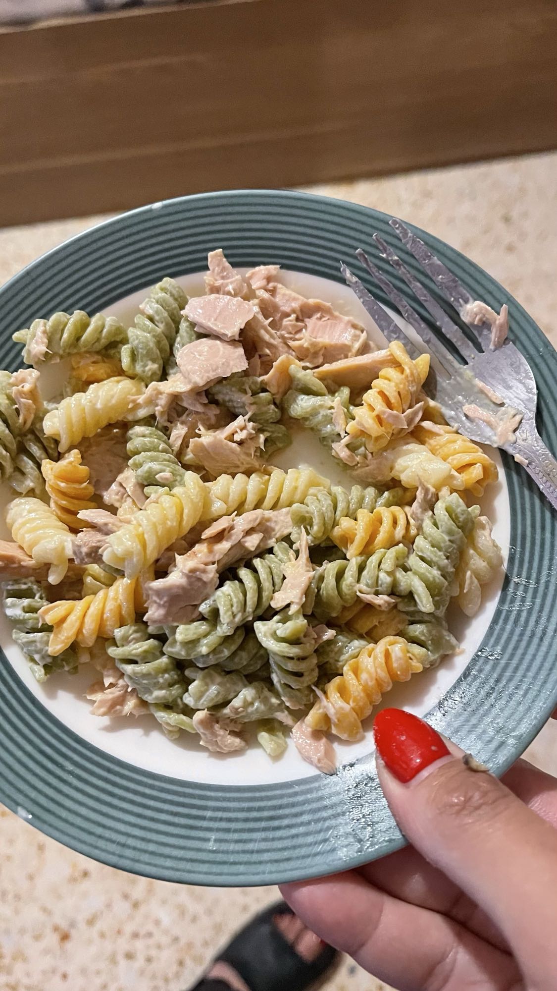 Tuna Cream Pasta