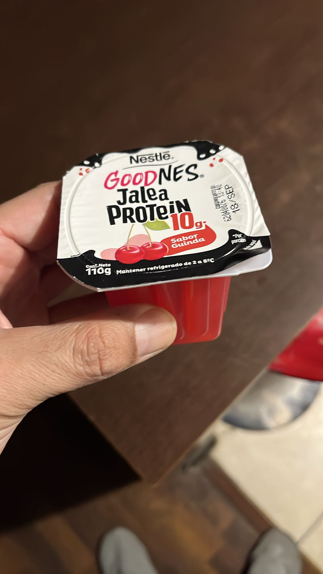 jalea proteína guinda