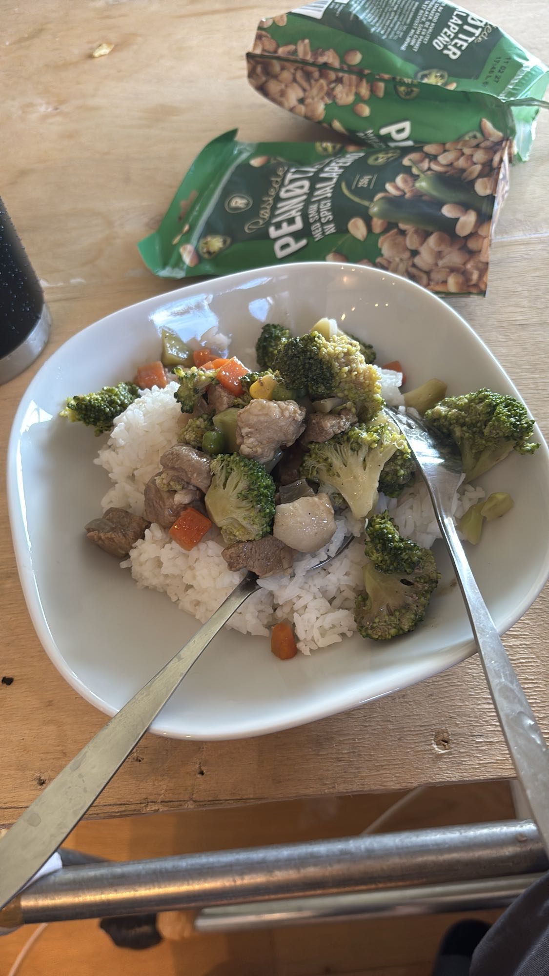 Rice Pork Veg Bowl