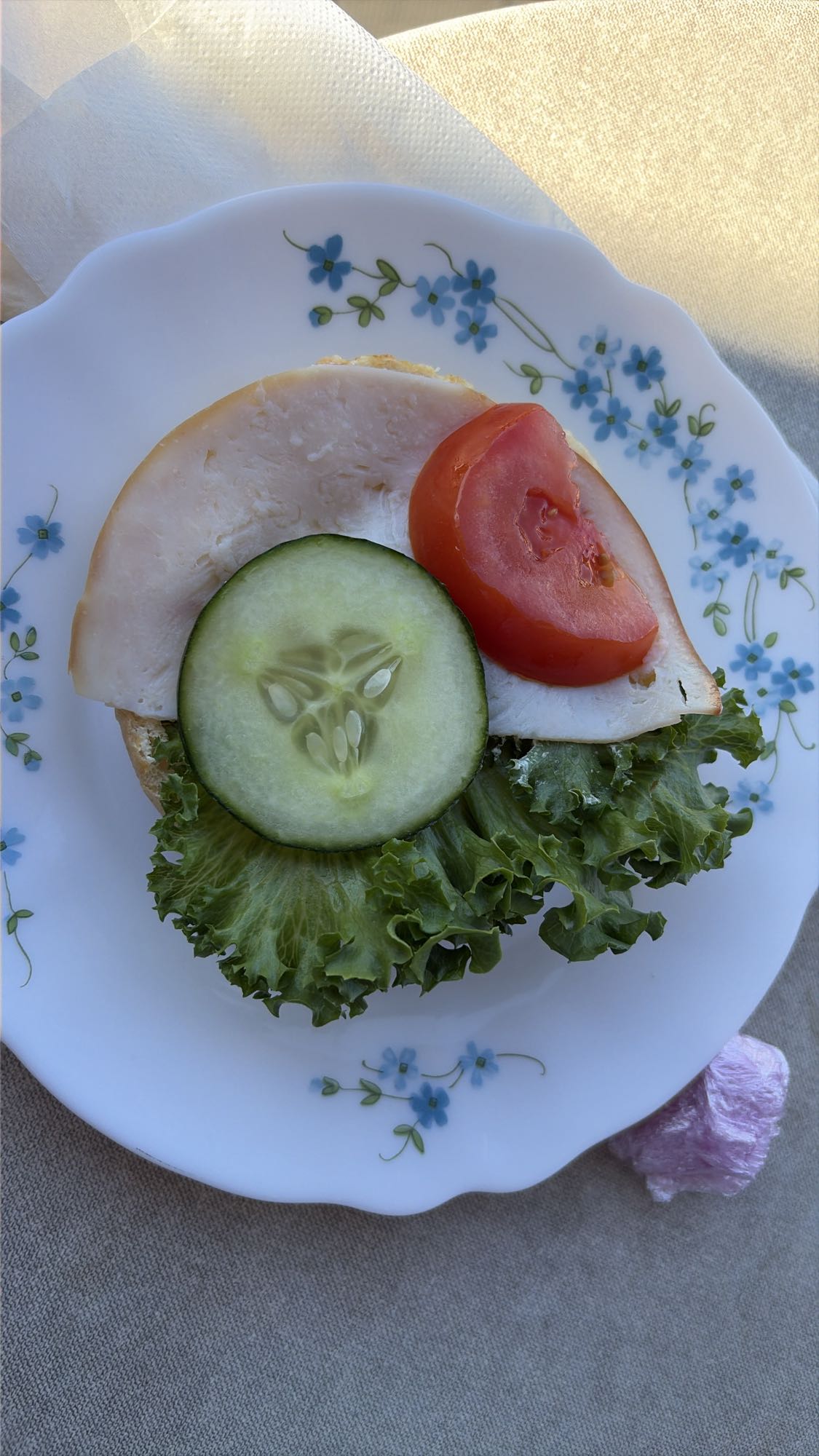 Kalkonmacka med grönsaker