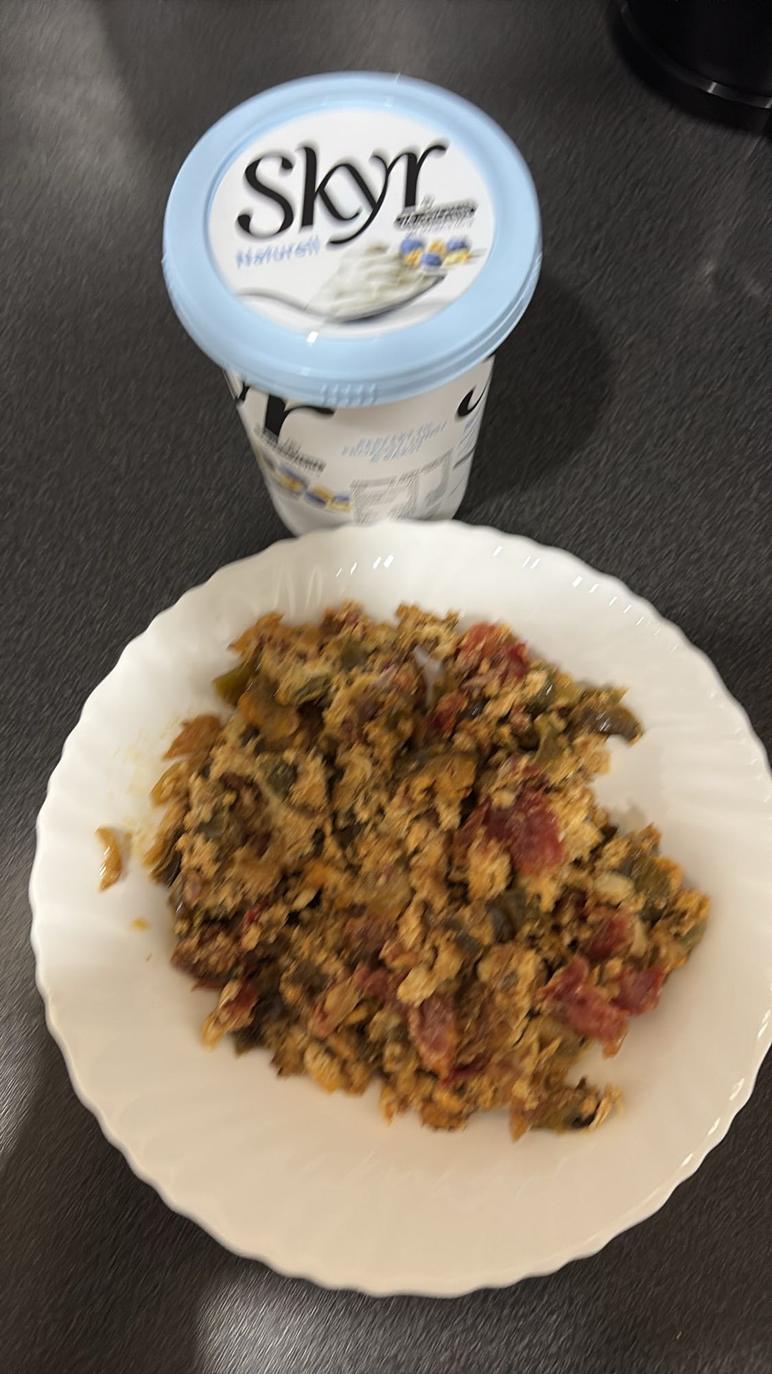 Eggerøre med skyr