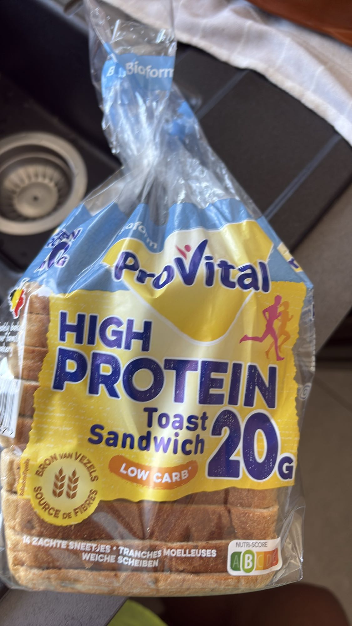 proteïne toastbrood