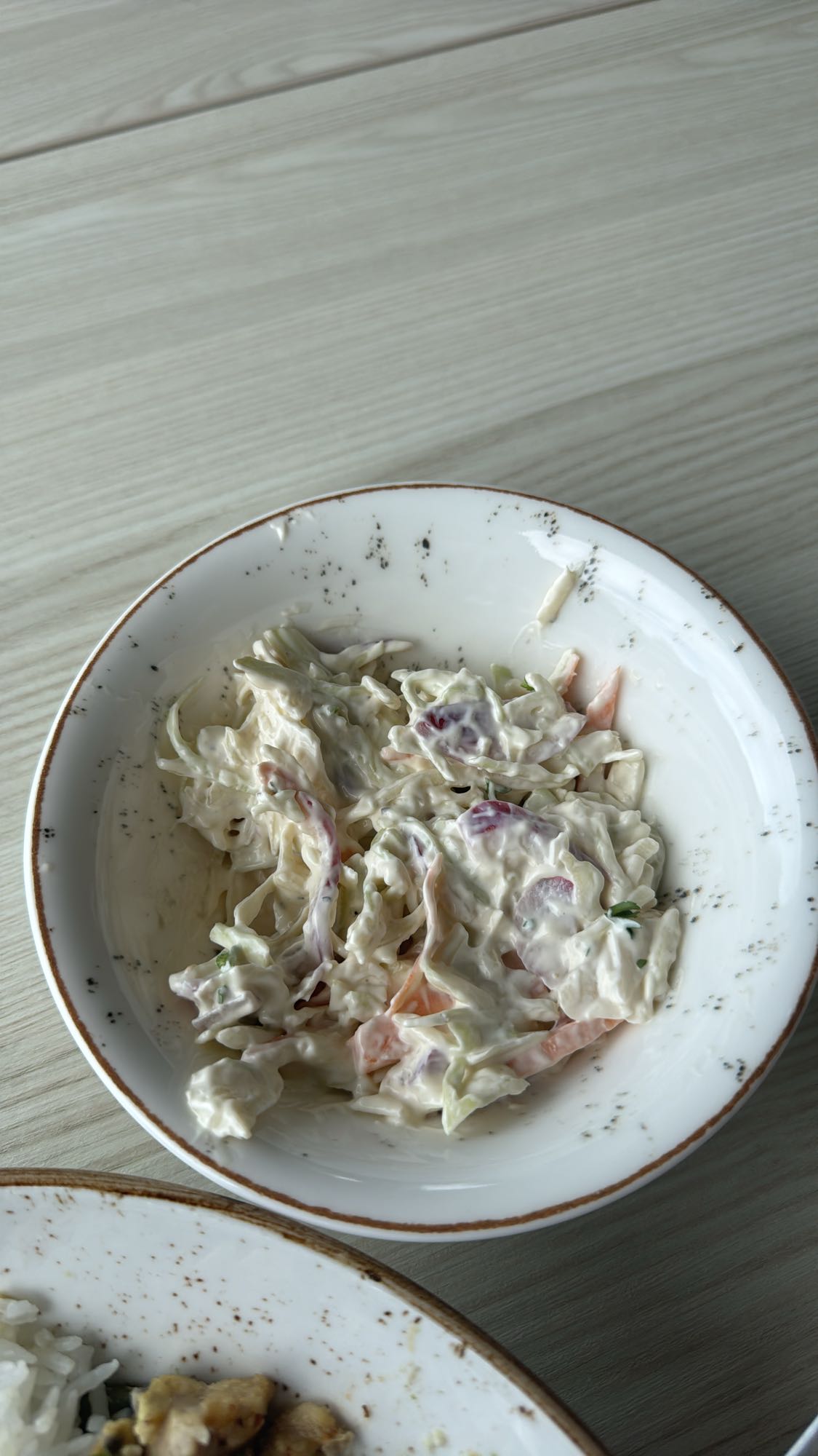 Krämig kålsallad