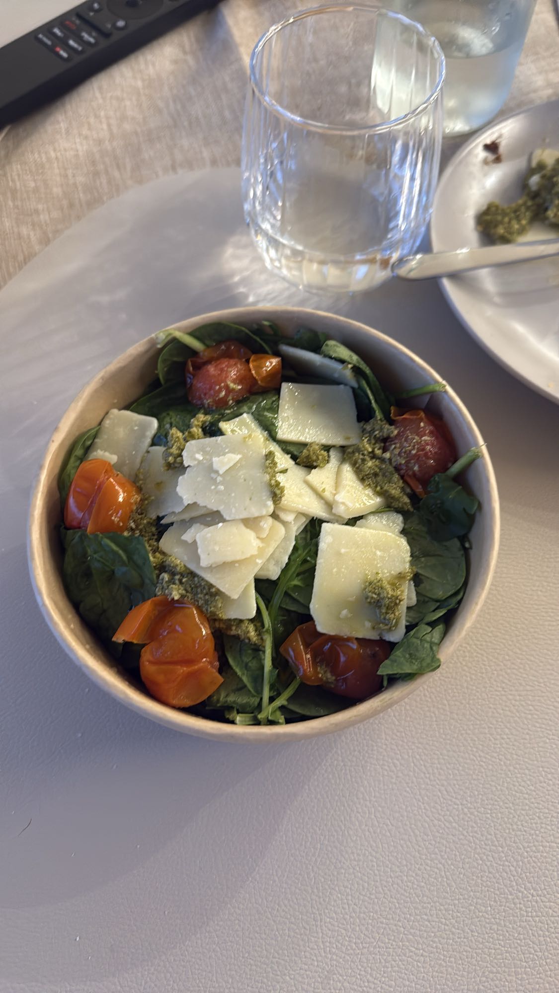 ensalada de espinaca