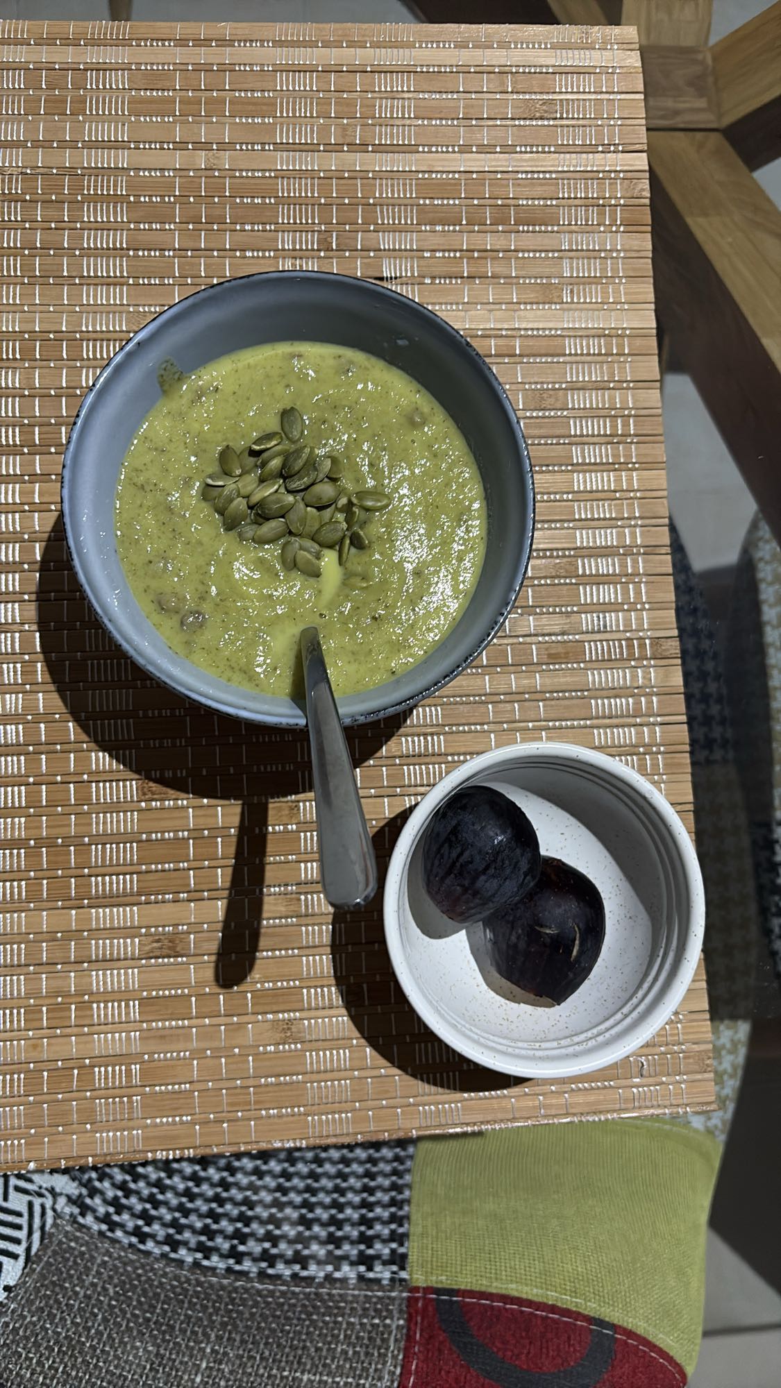 Green Soup with Figs