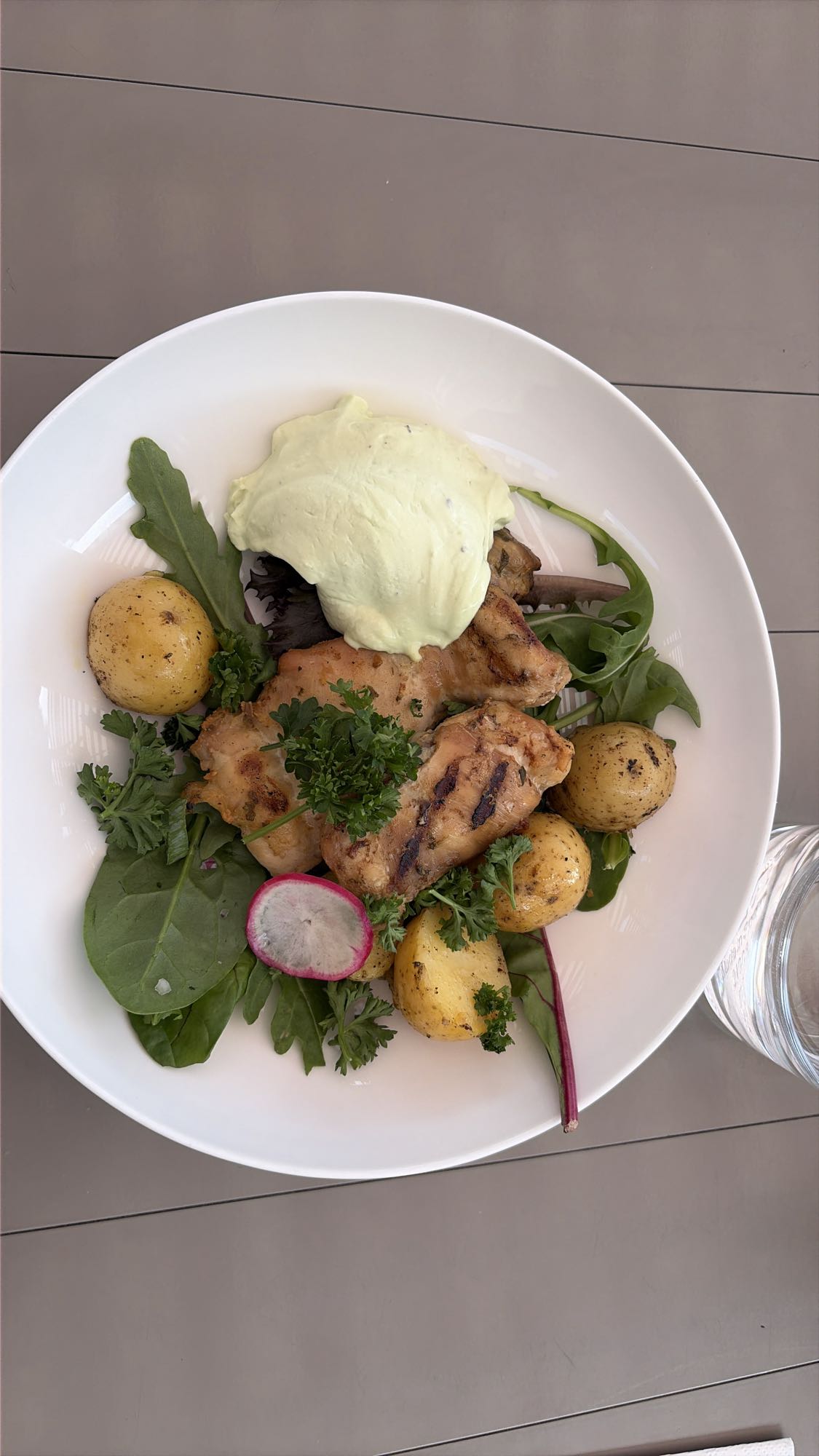 Kyckling med potatis