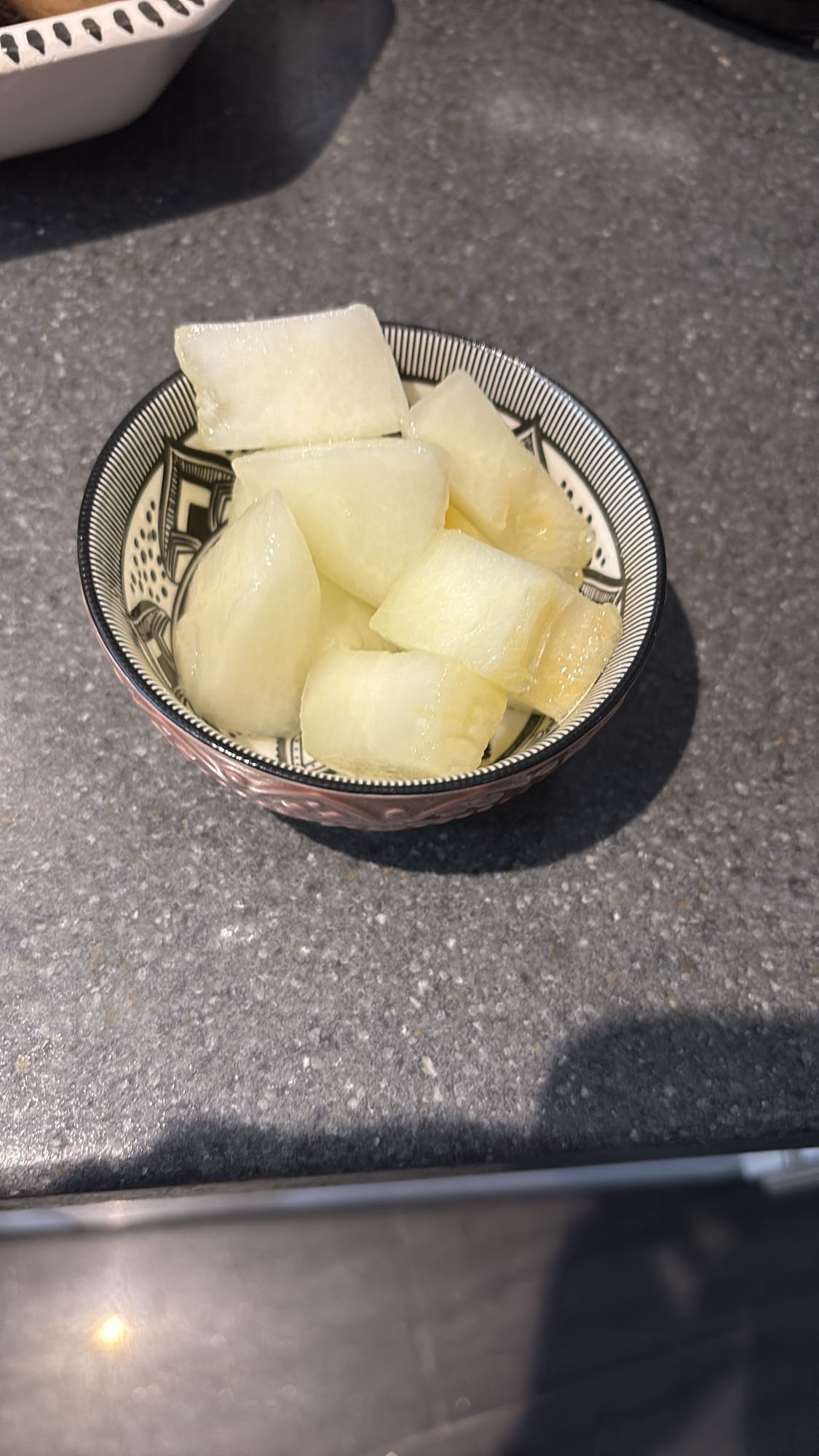 Melon en morceaux