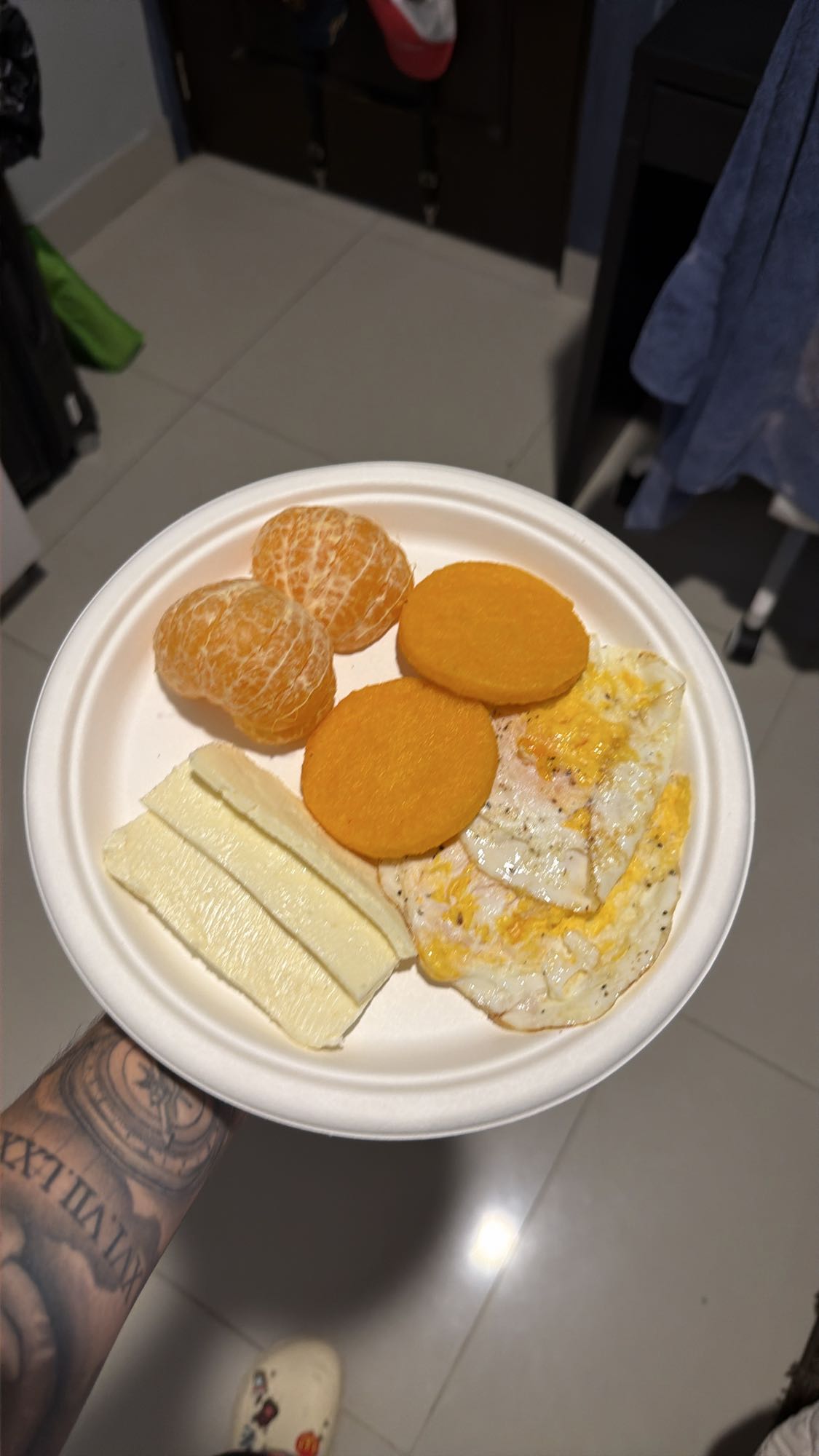 desayuno con fruta