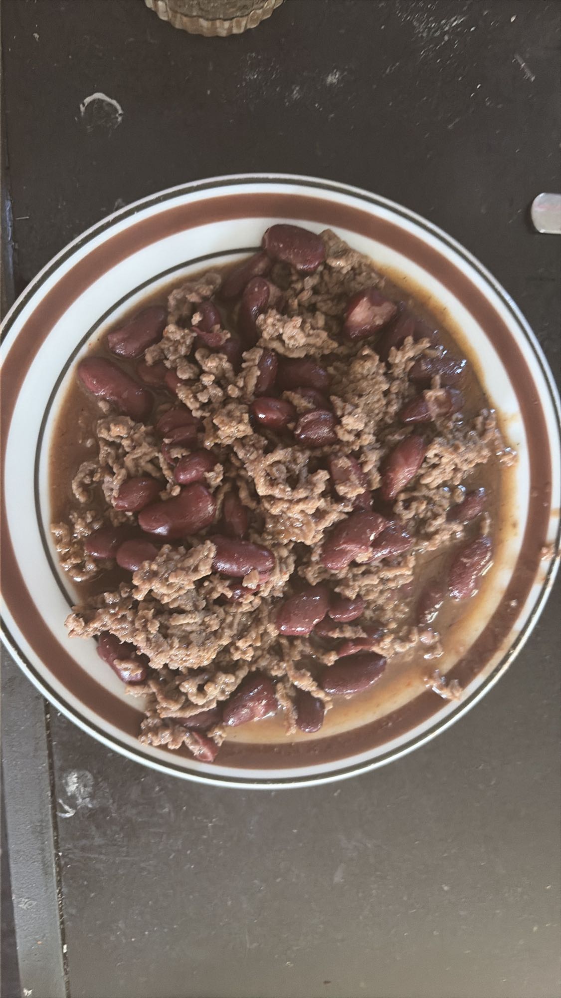 Köttfärs med kidneybönor