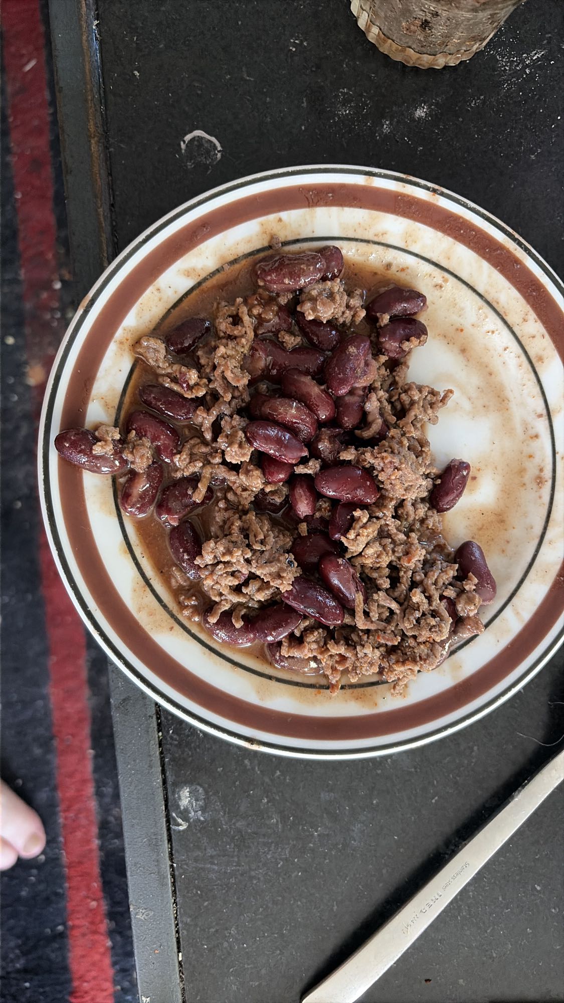 Köttfärs med kidneybönor