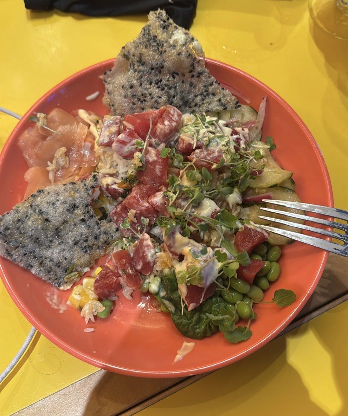 Tuna Rice Salad Bowl