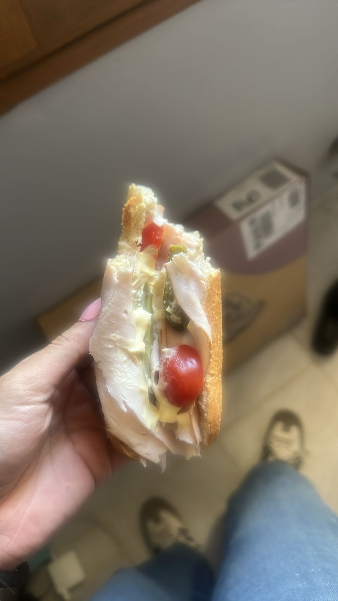 Sandwich à la dinde