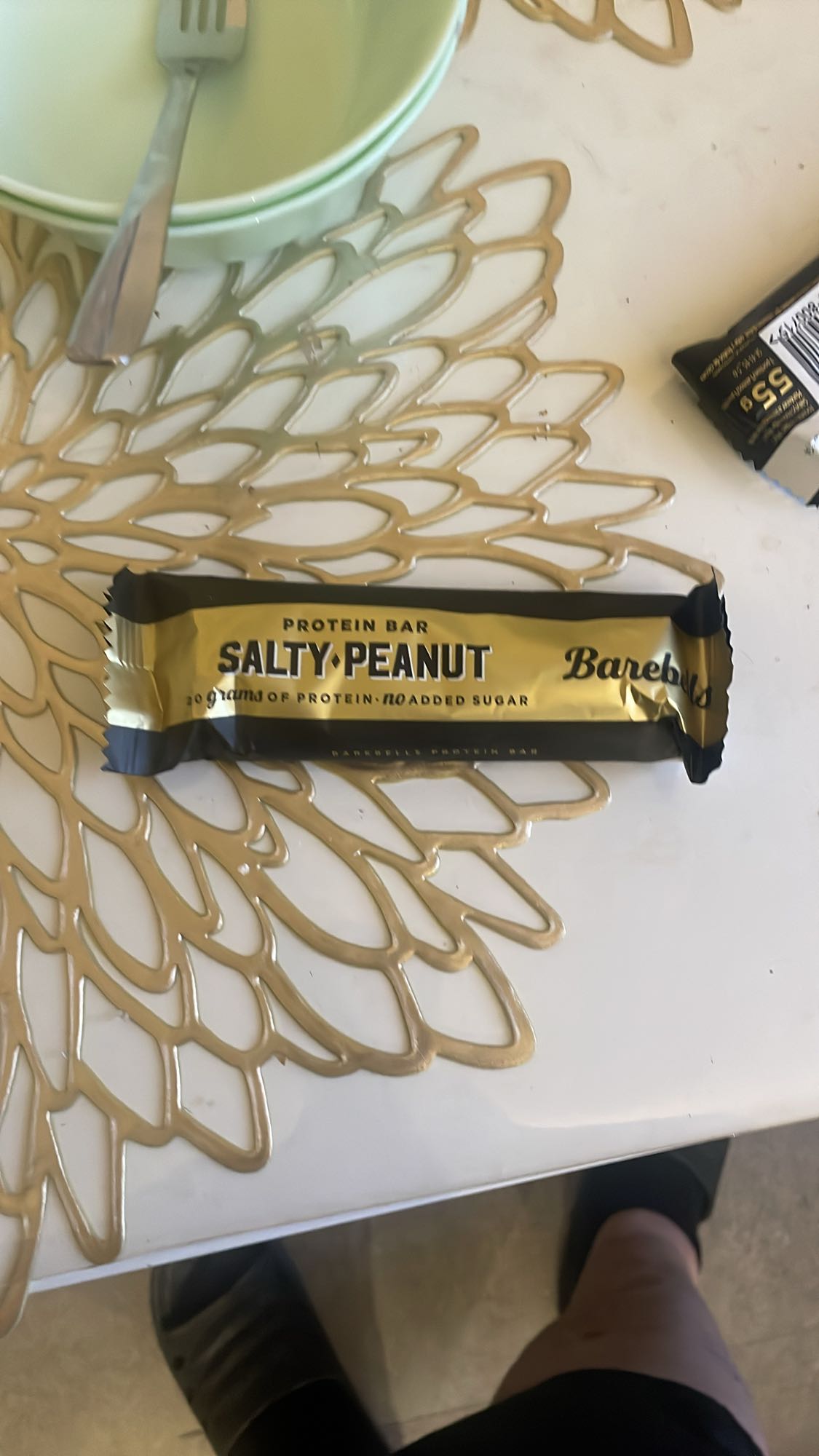 Salt jordnöt proteinbar