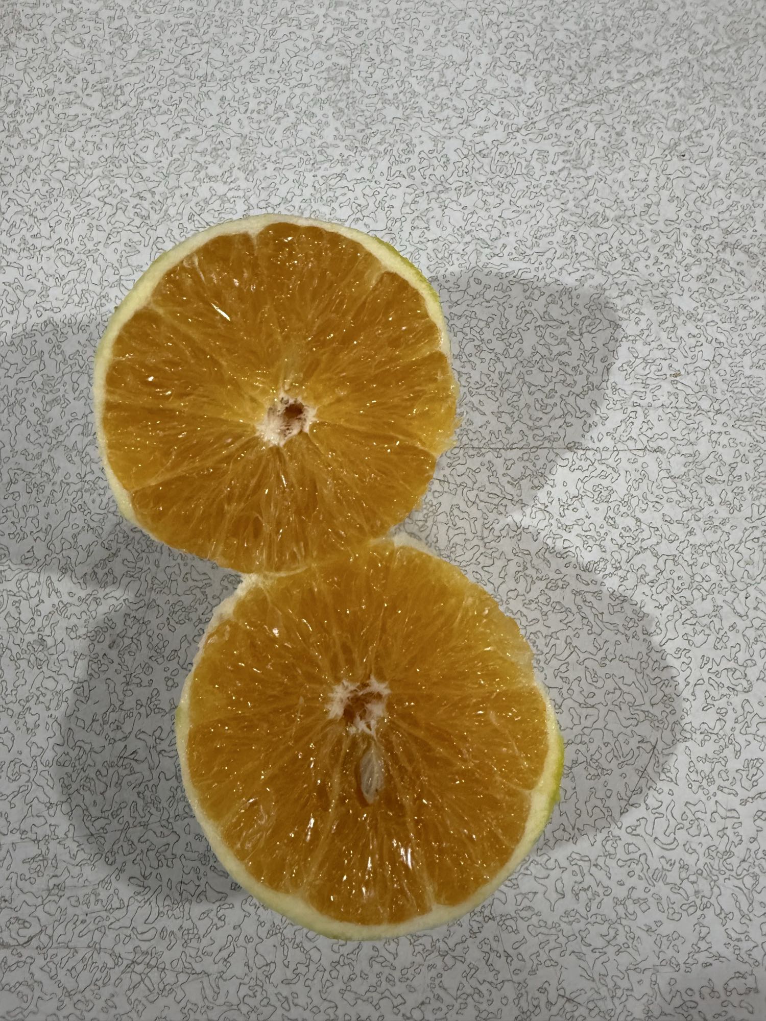 Laranja cortada