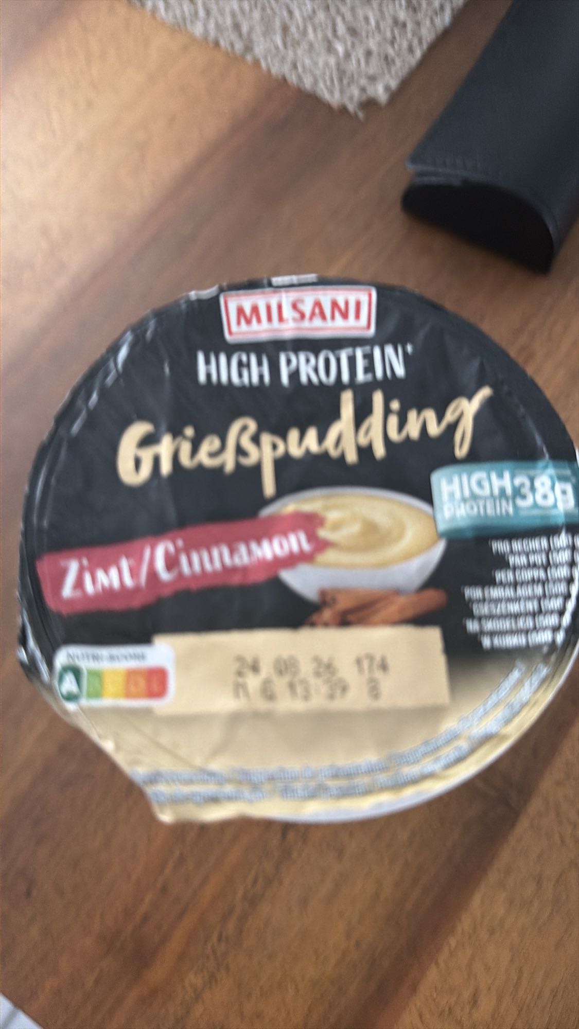 High Protein Grießpudding