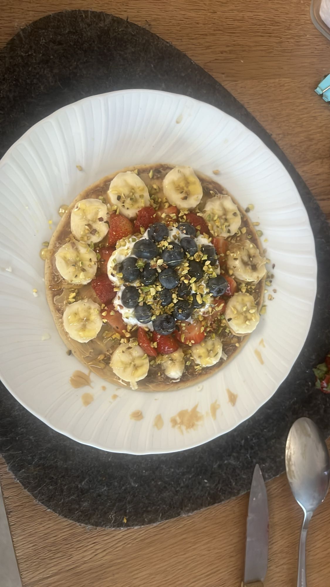 Pancake con frutta