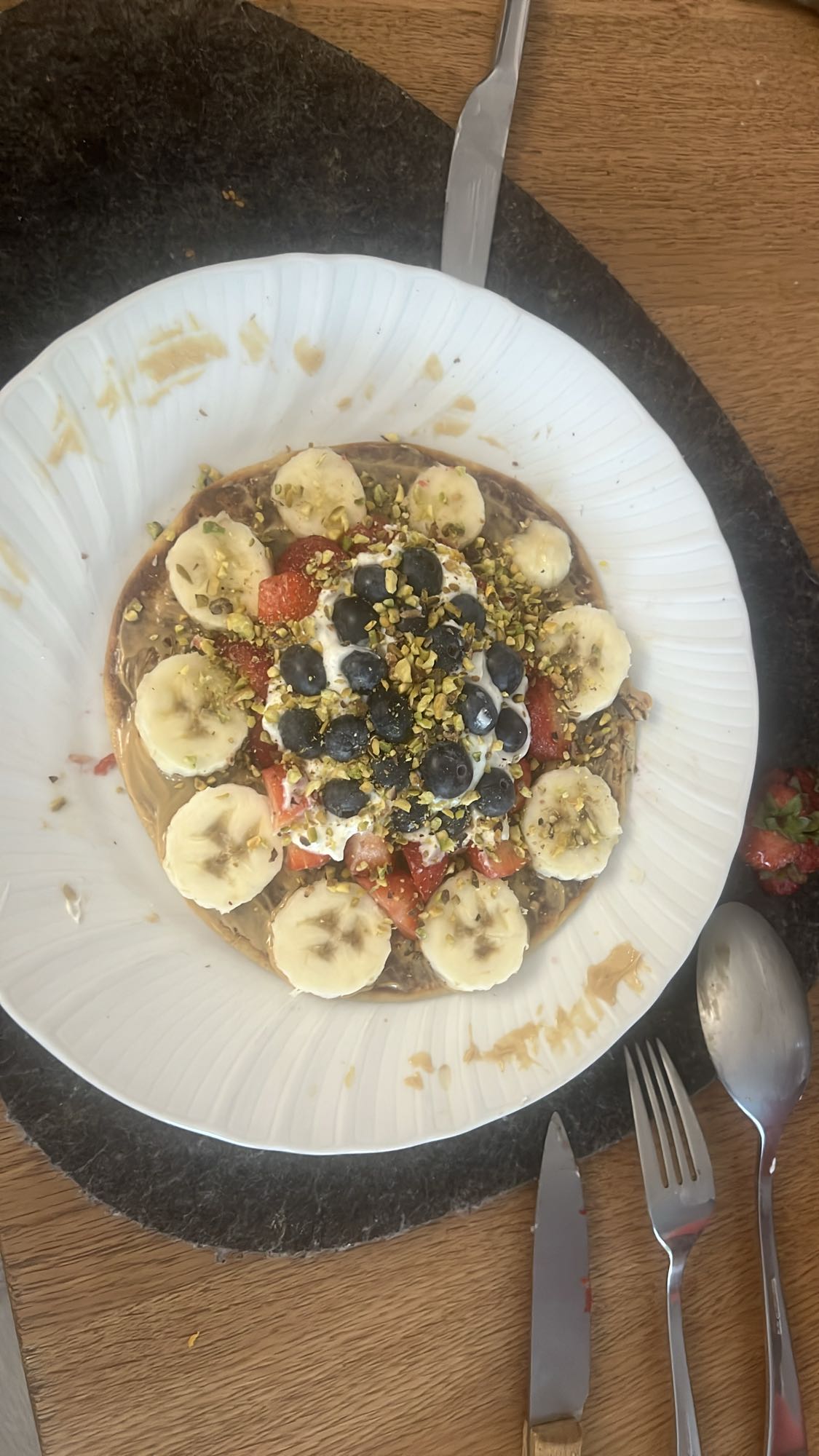 Pancake con frutta