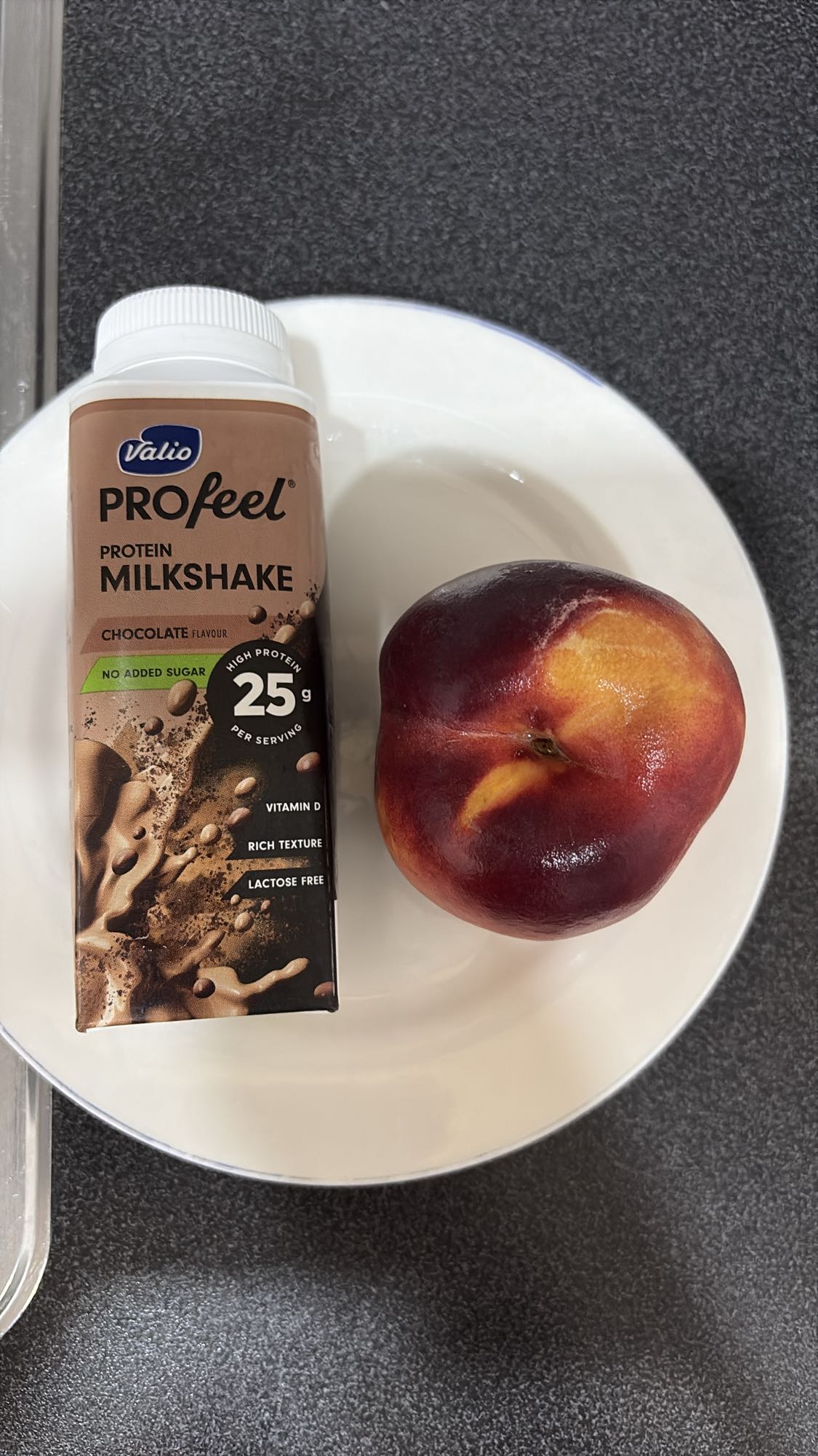 Proteindrikk og nektarin