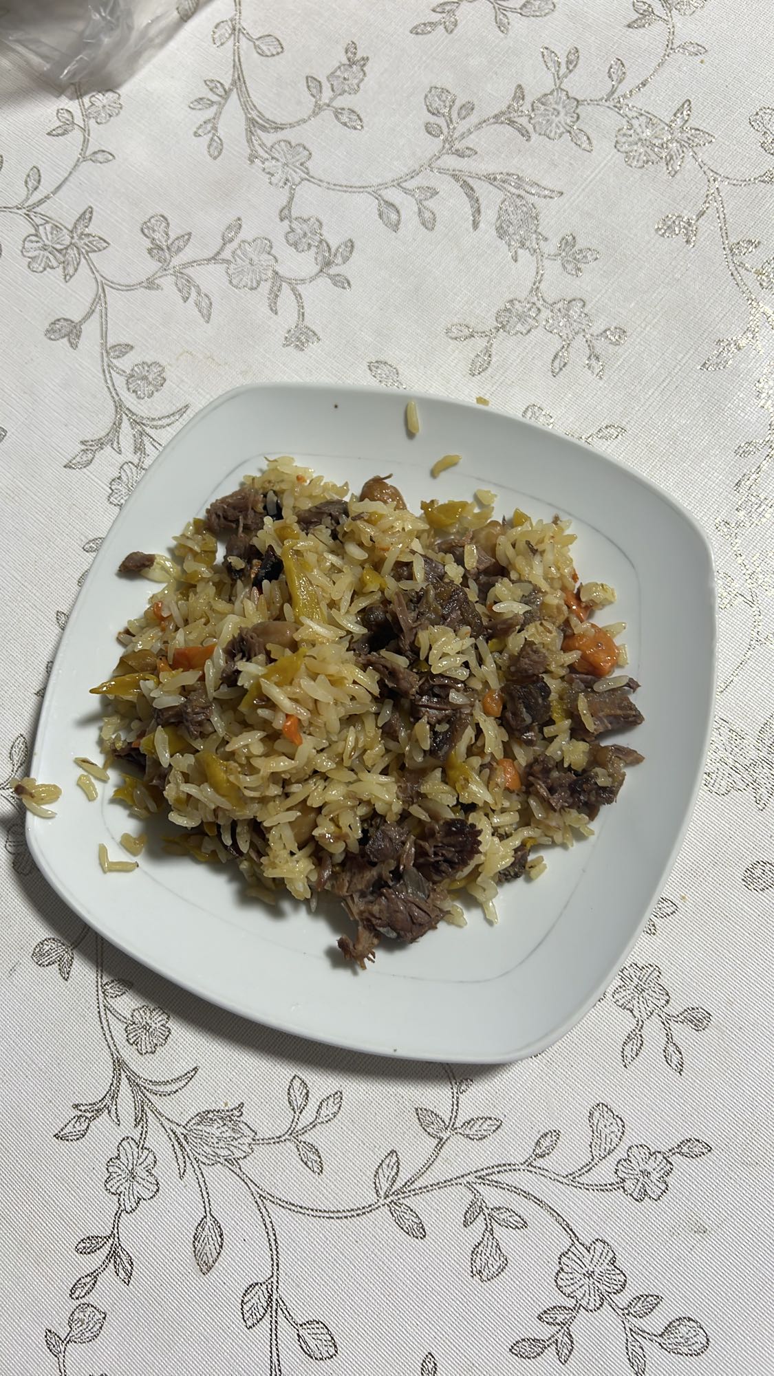 Плов с говядиной