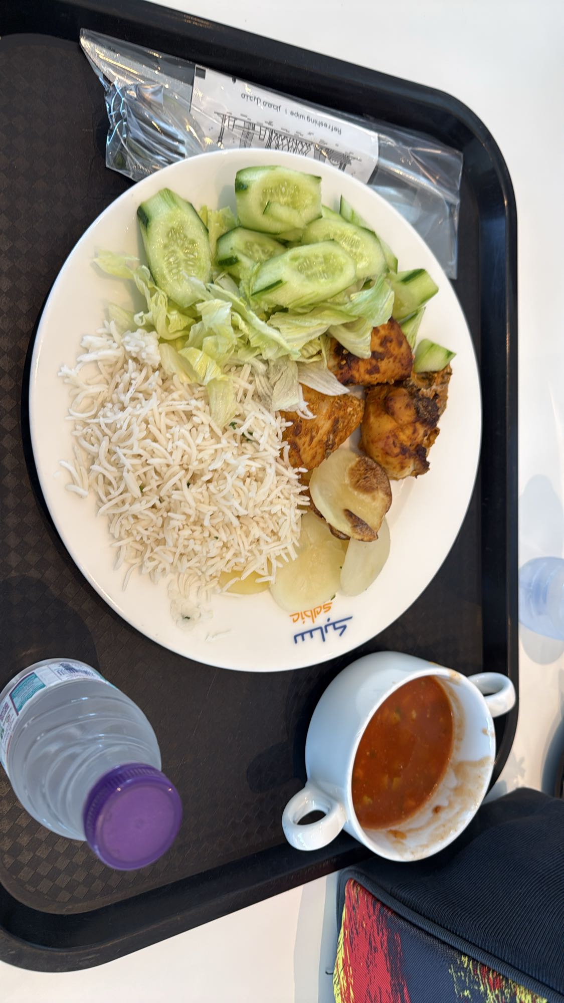 Rice Chicken Salad Plate