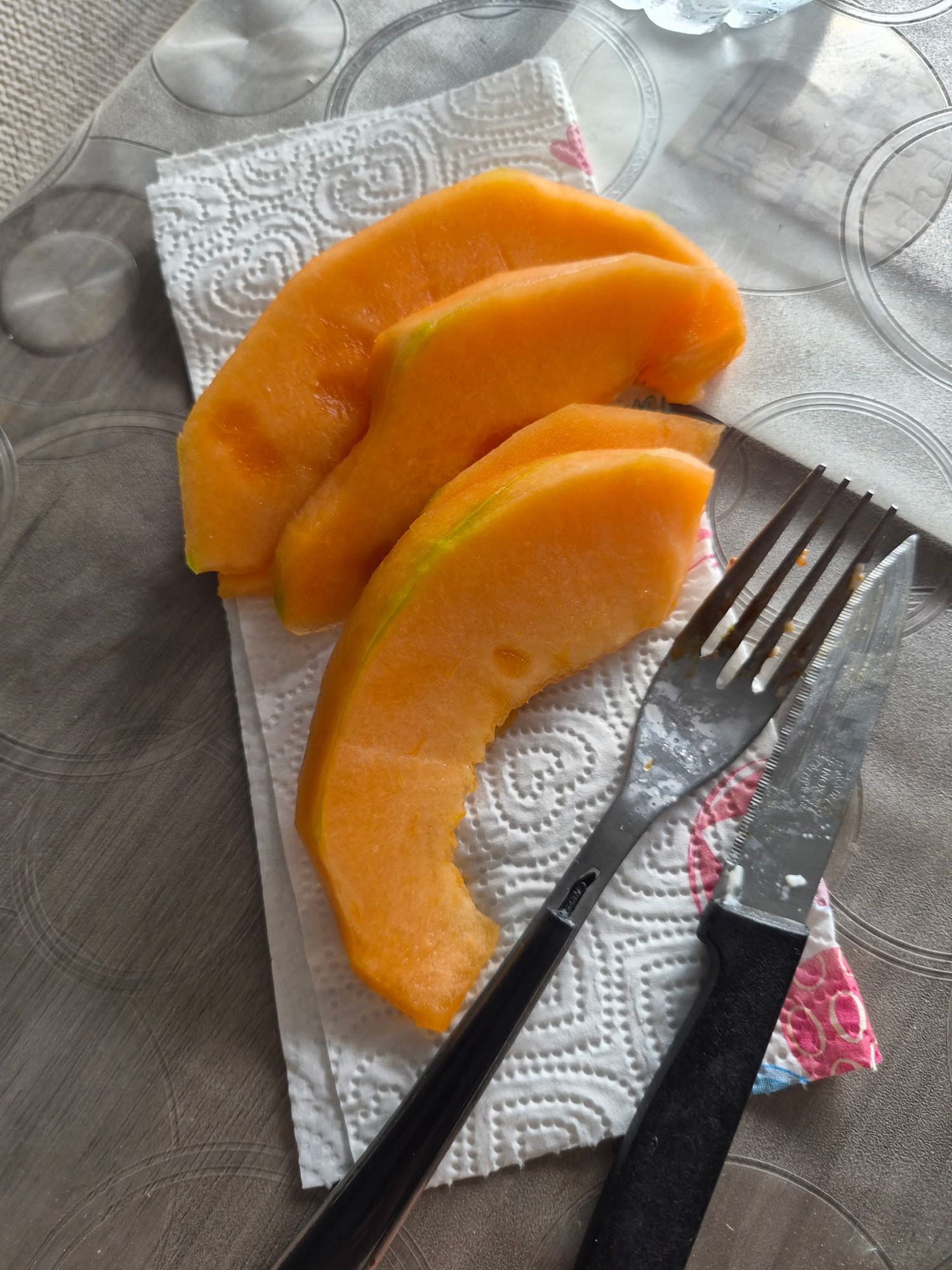 Tranches de melon
