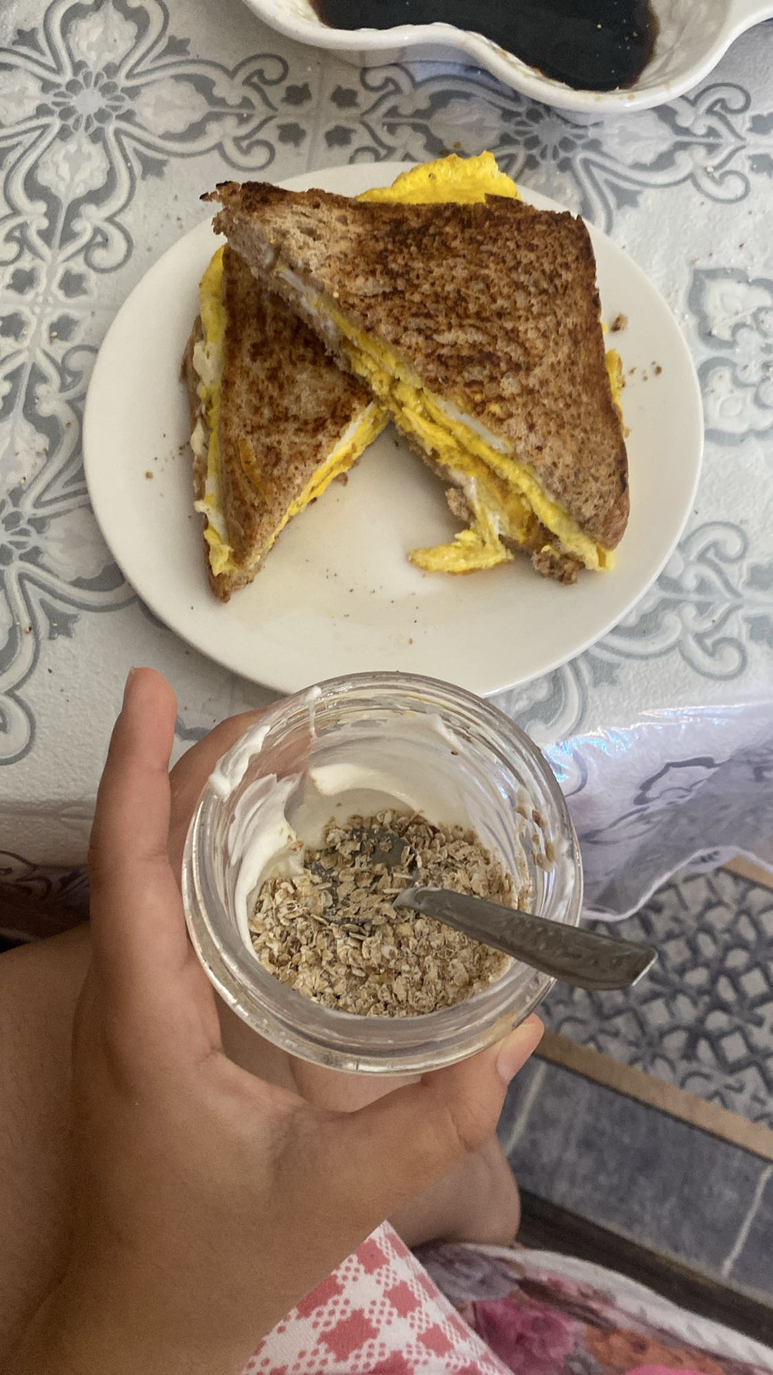 sandwich aux oeufs