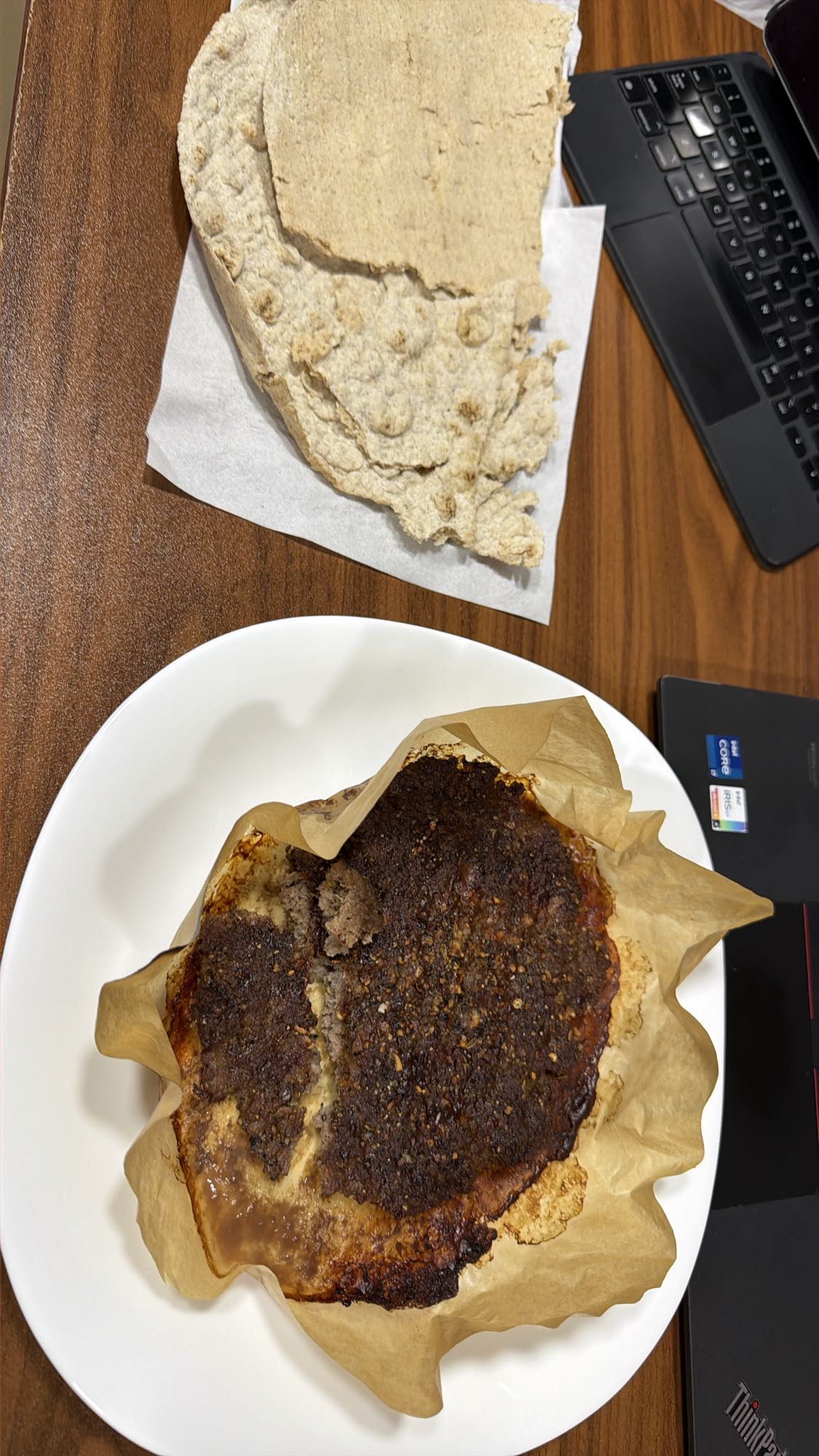 Meat Pie with Flatbread