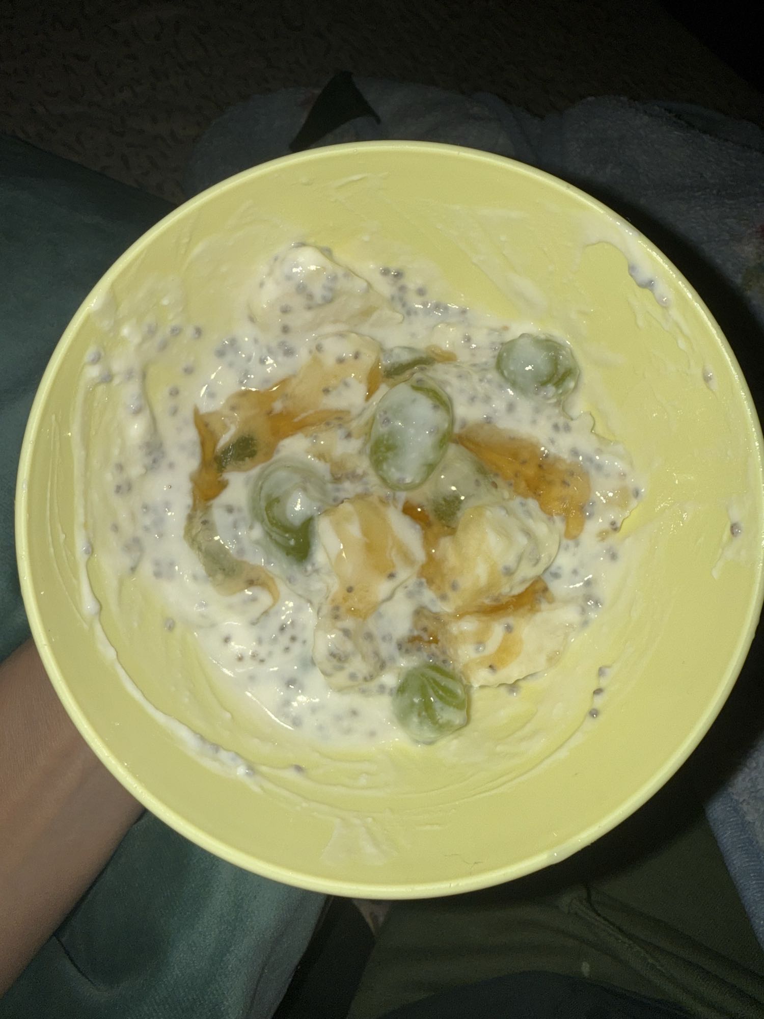 Iogurte com frutas