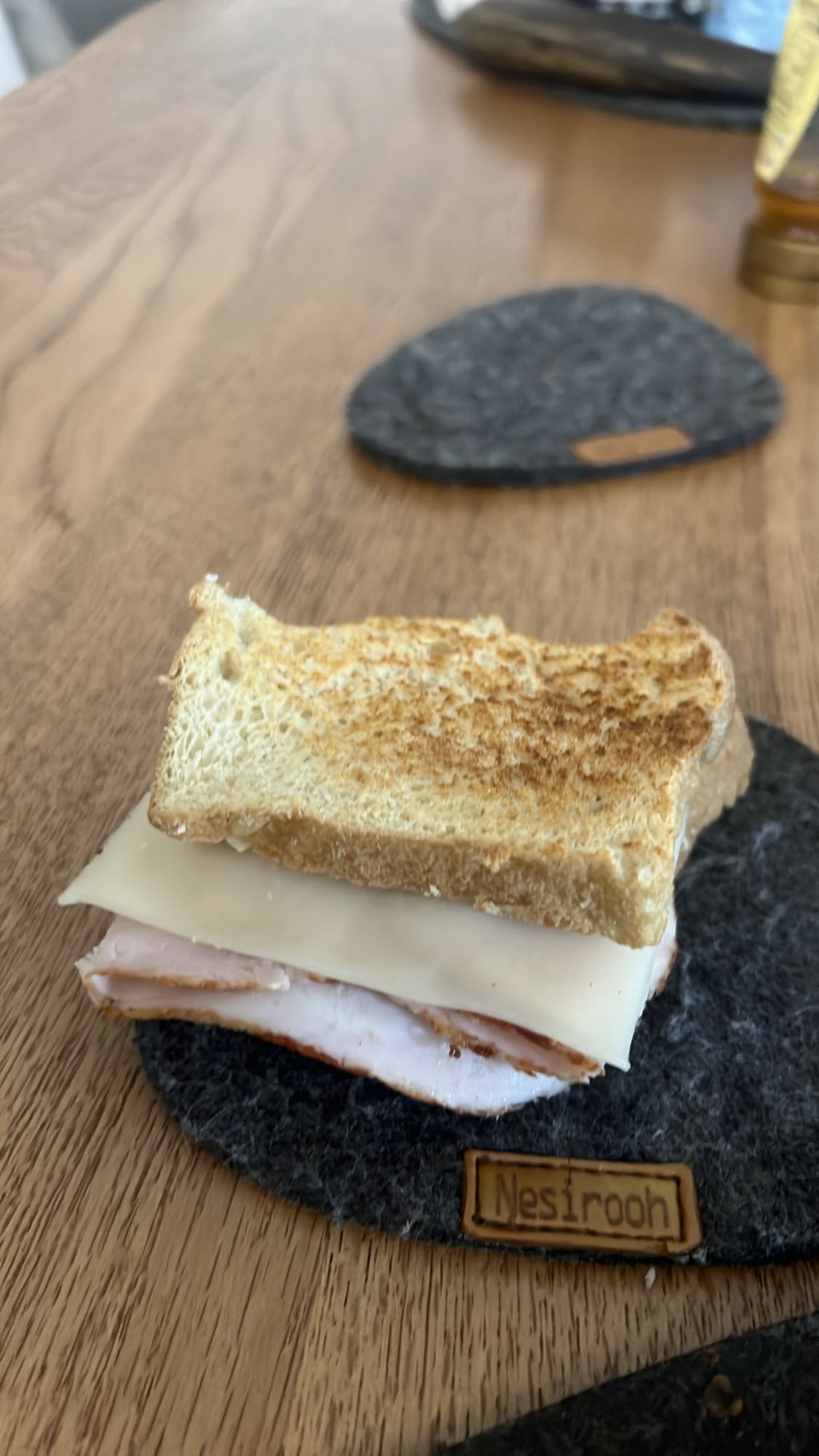 Toast prosciutto e formaggio