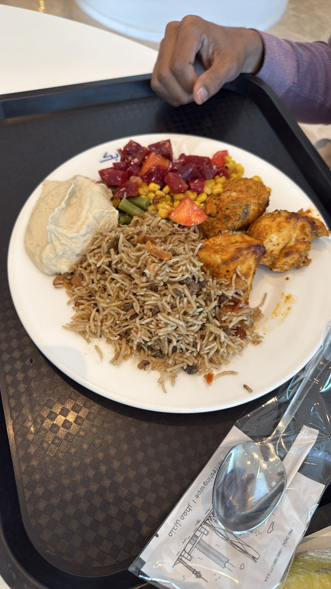 Rice Chicken Plate