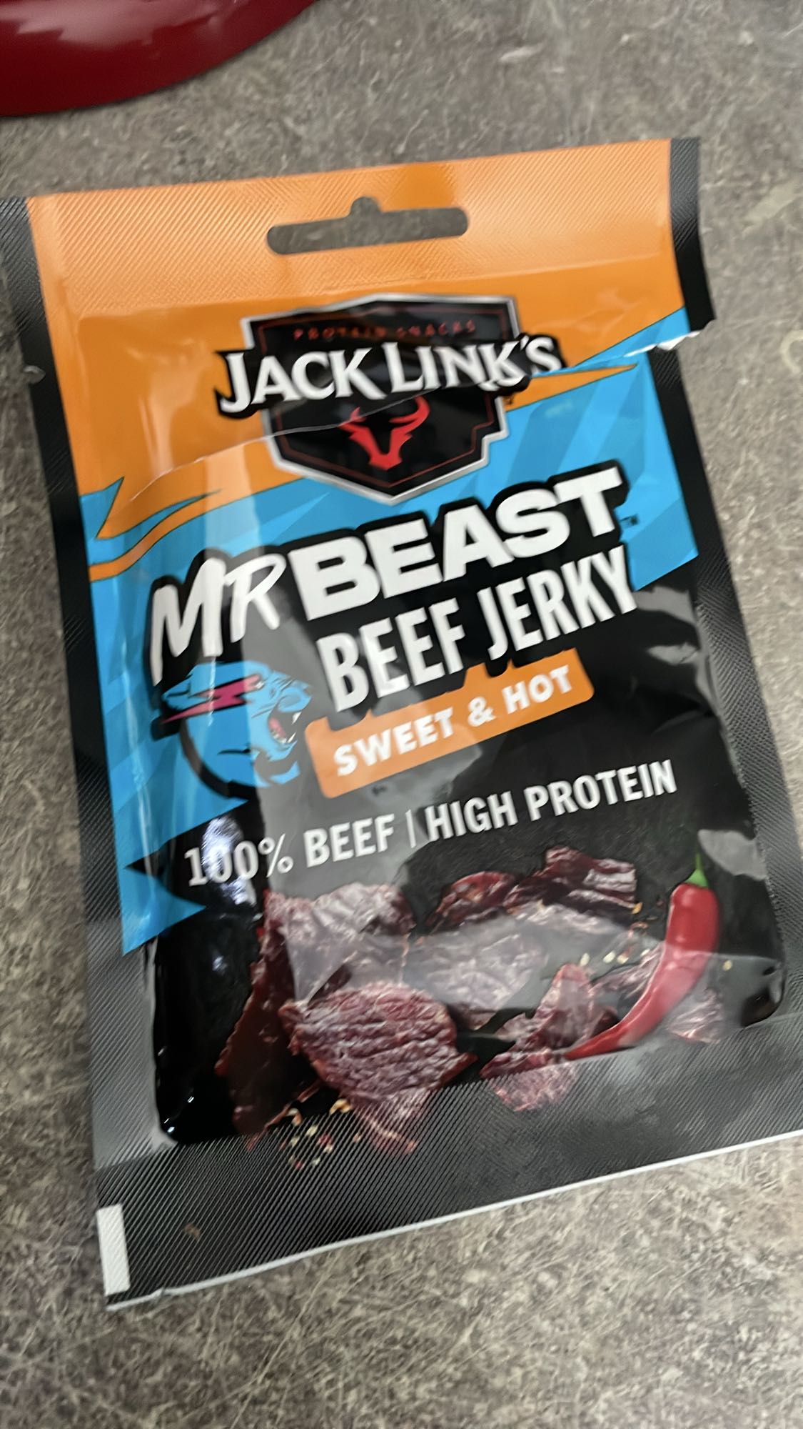 Nötjerky söt och het