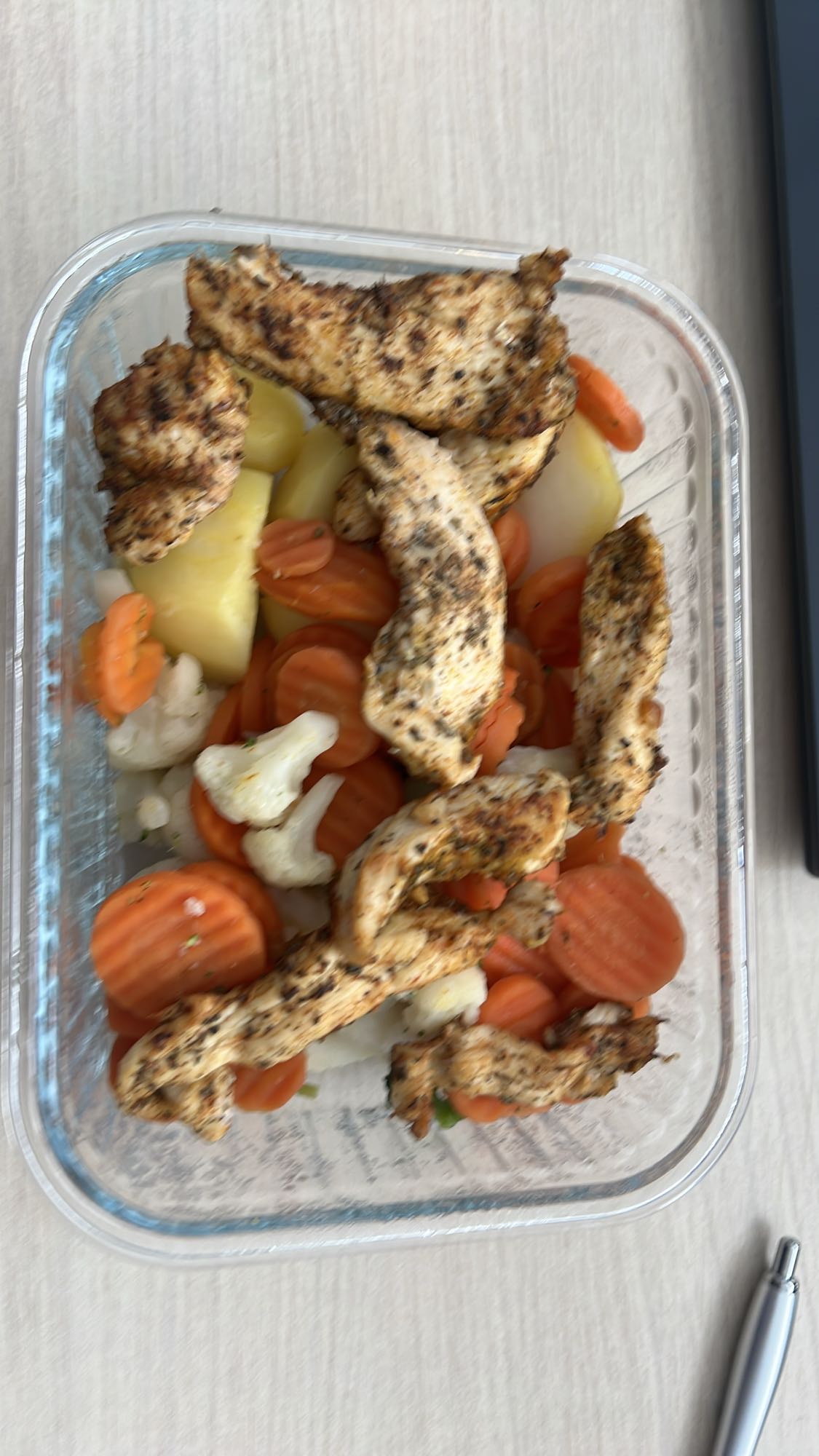 Kurczak z warzywami
