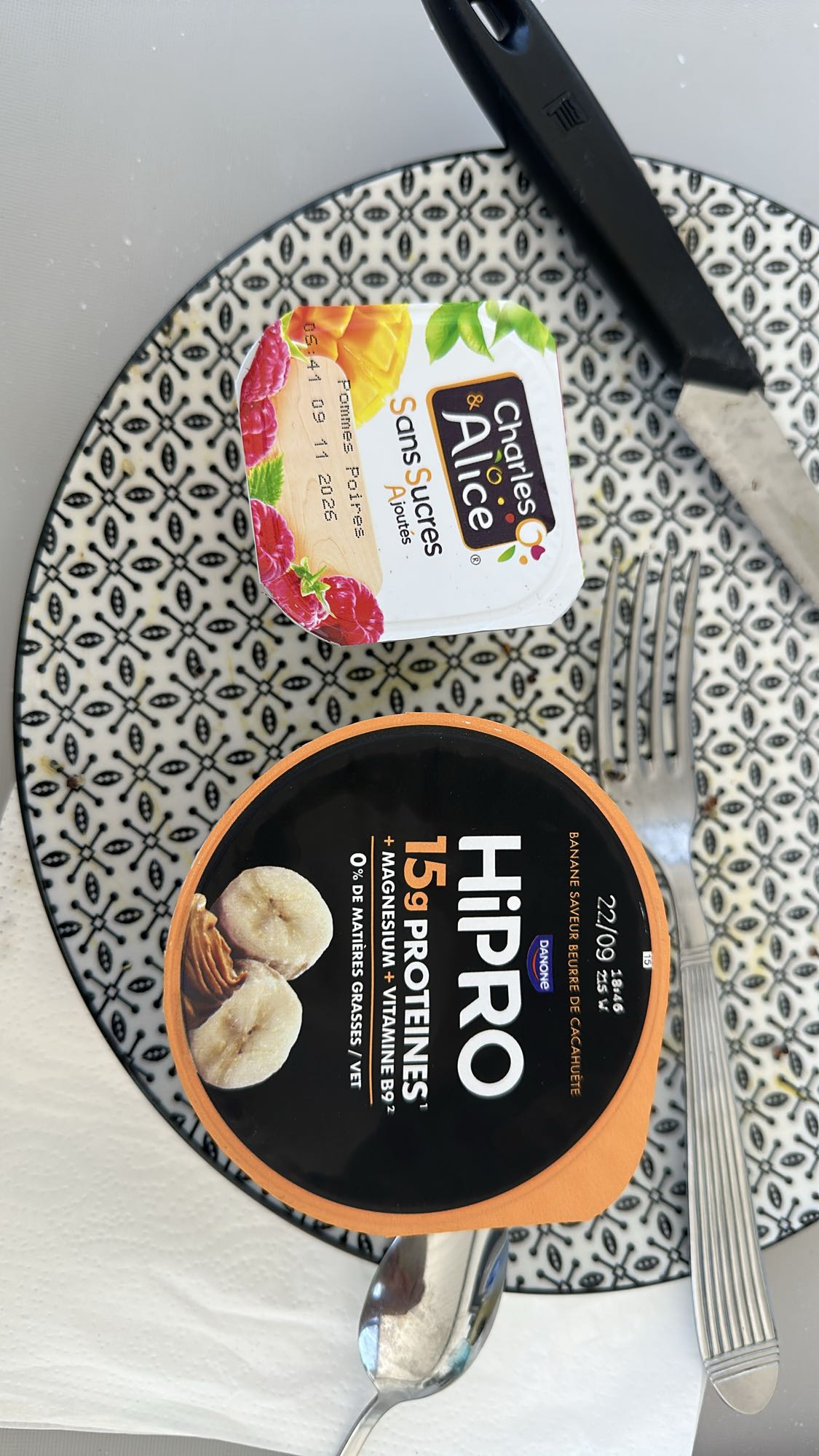 Dessert protéiné