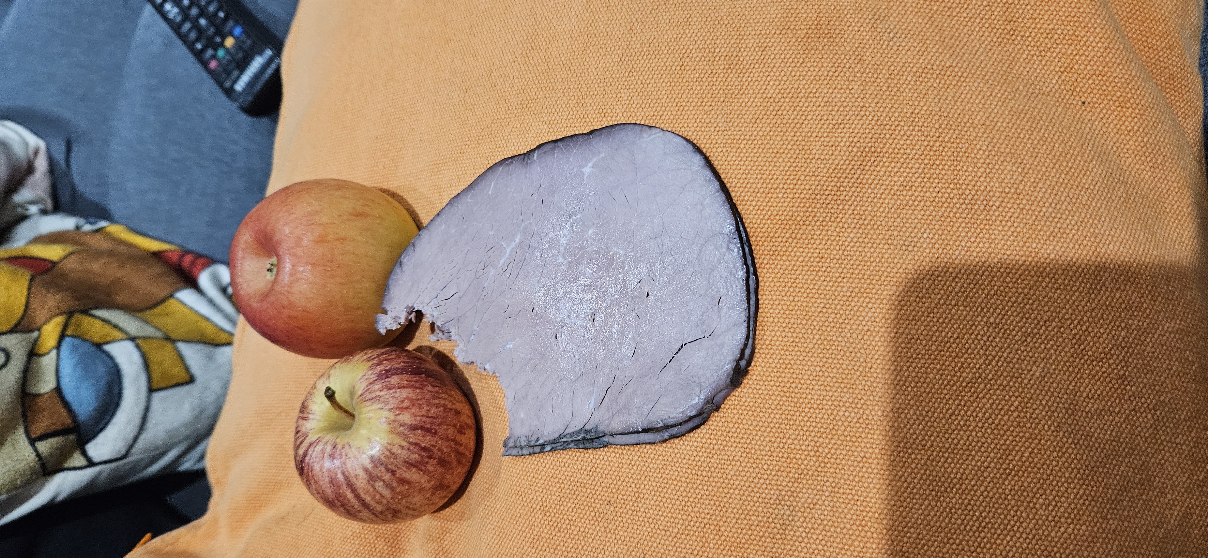 Apples and Roast Beef