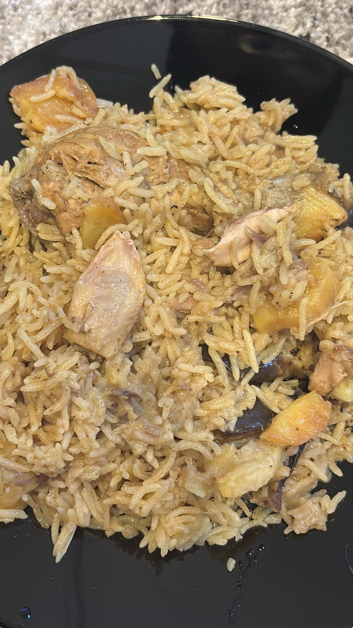 أرز بالدجاج