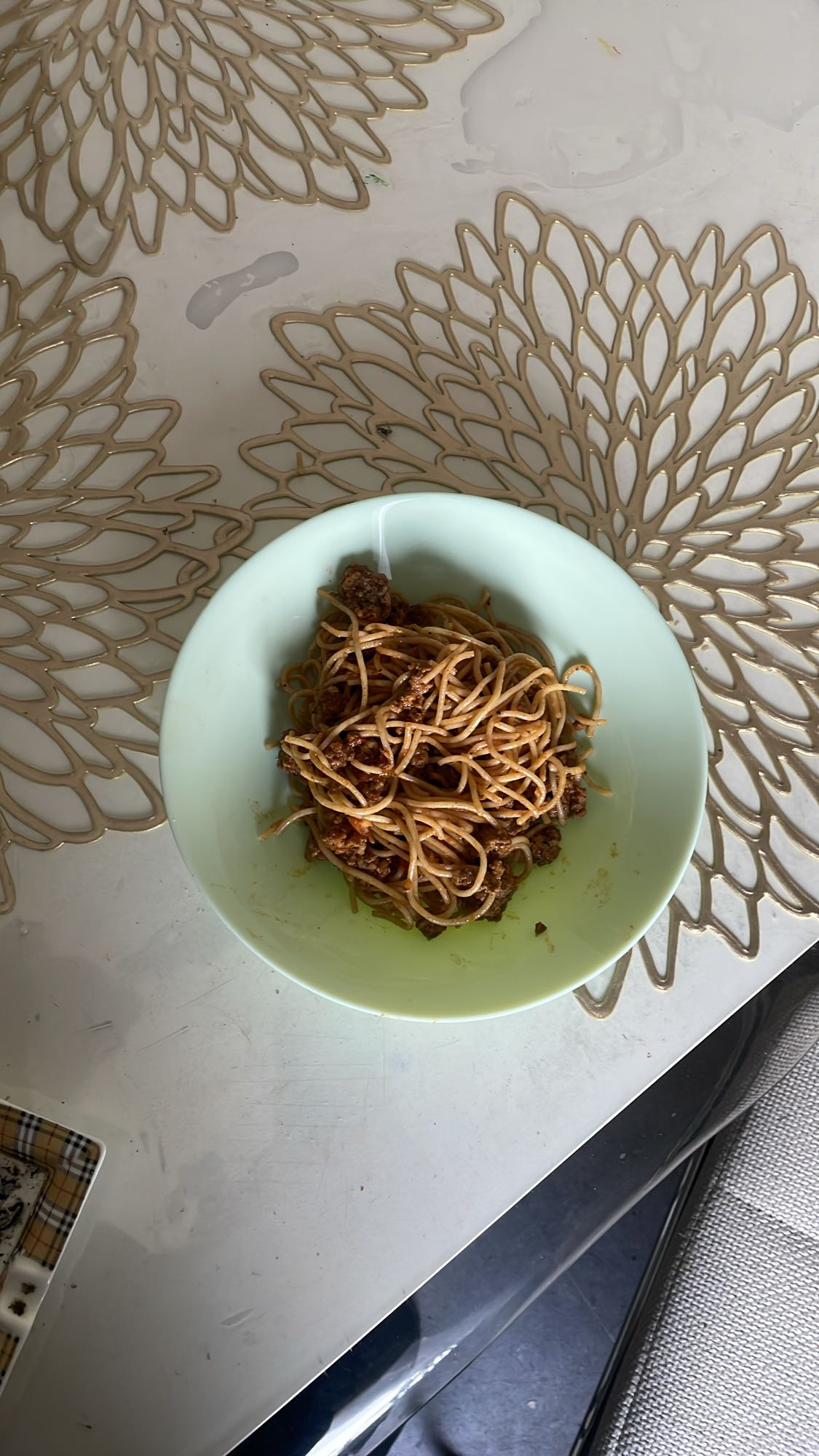 Spagetti med köttfärs
